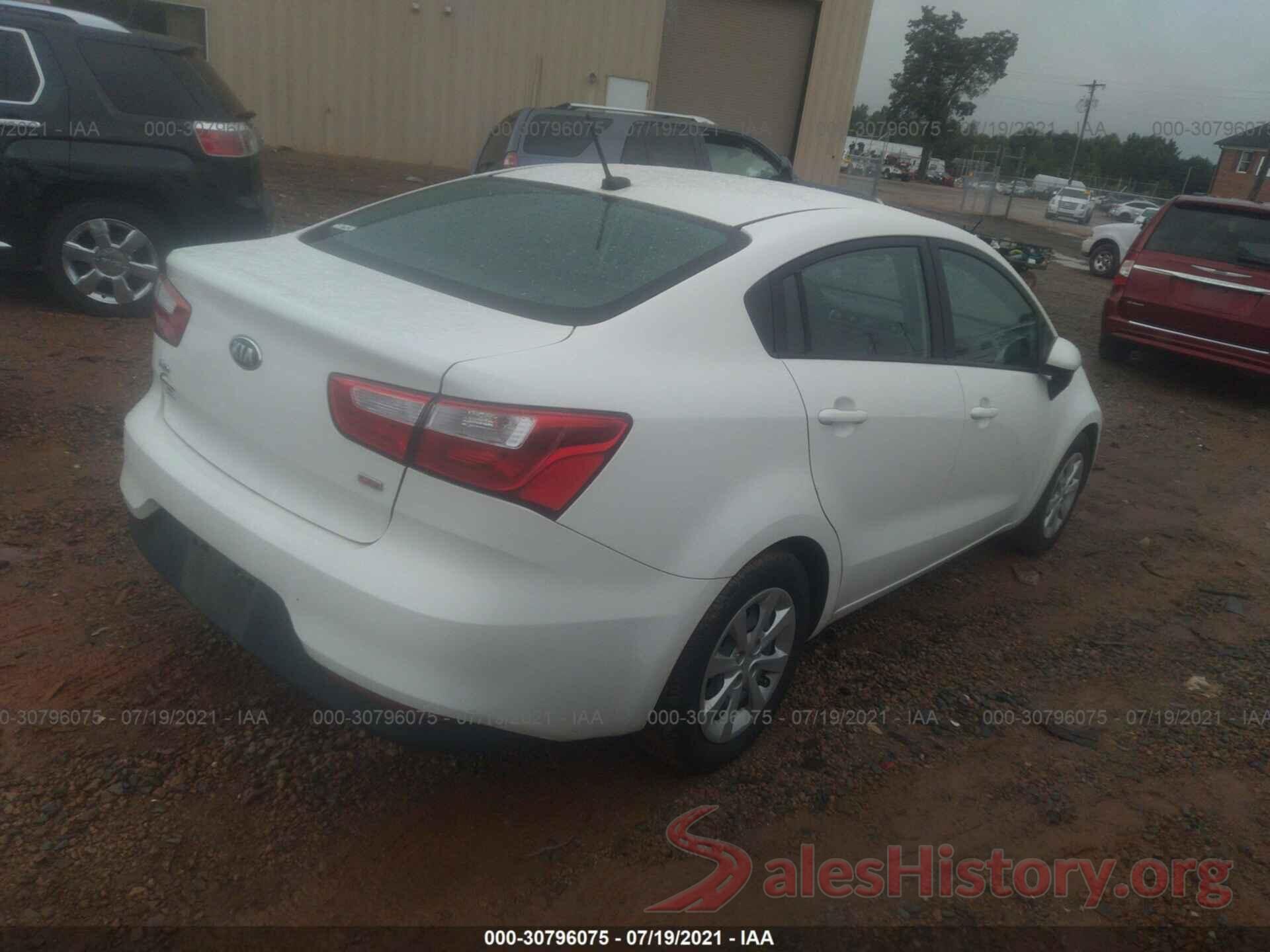 KNADM4A33G6692670 2016 KIA RIO