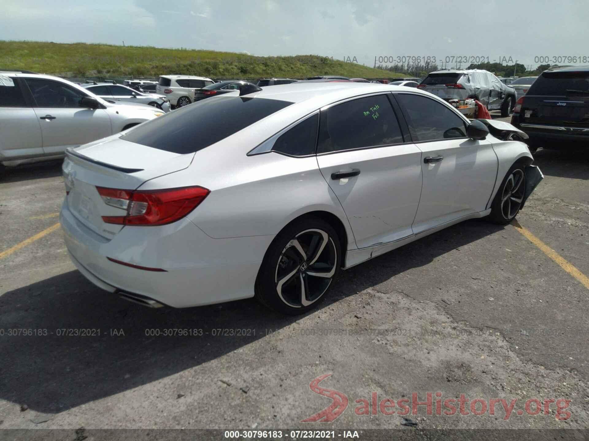 1HGCV1F37MA042477 2021 HONDA ACCORD SEDAN