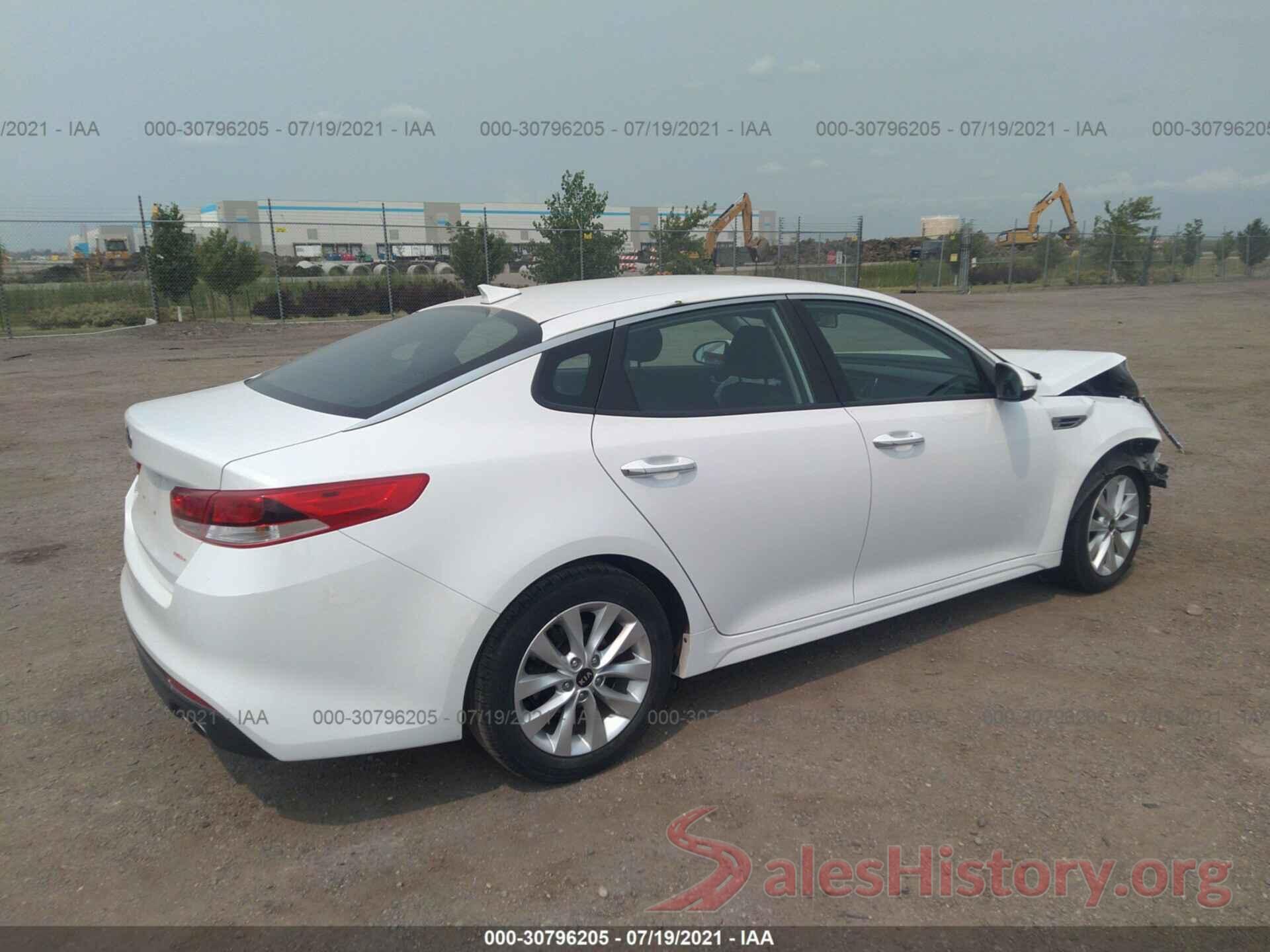 5XXGT4L3XGG066356 2016 KIA OPTIMA