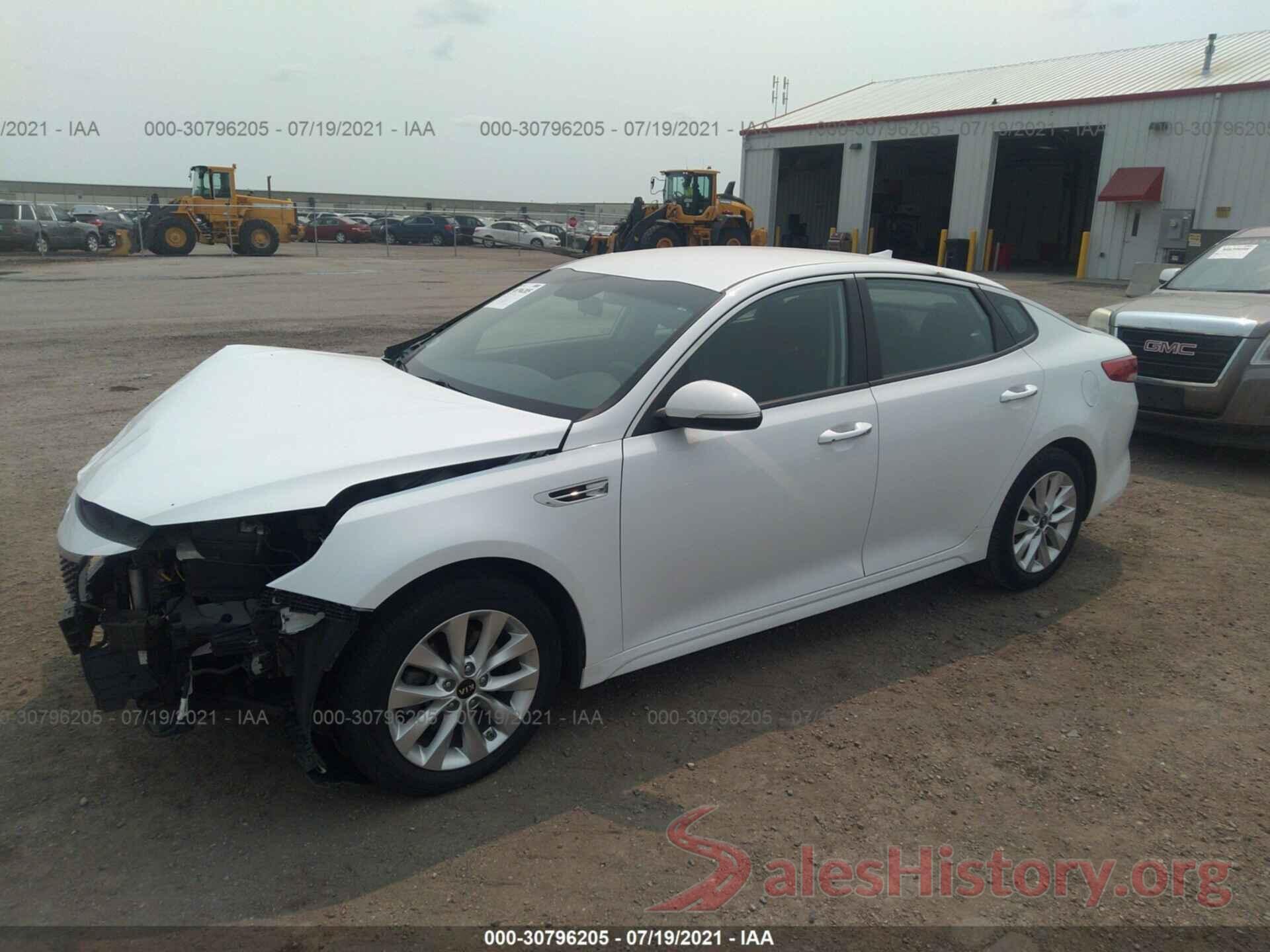 5XXGT4L3XGG066356 2016 KIA OPTIMA