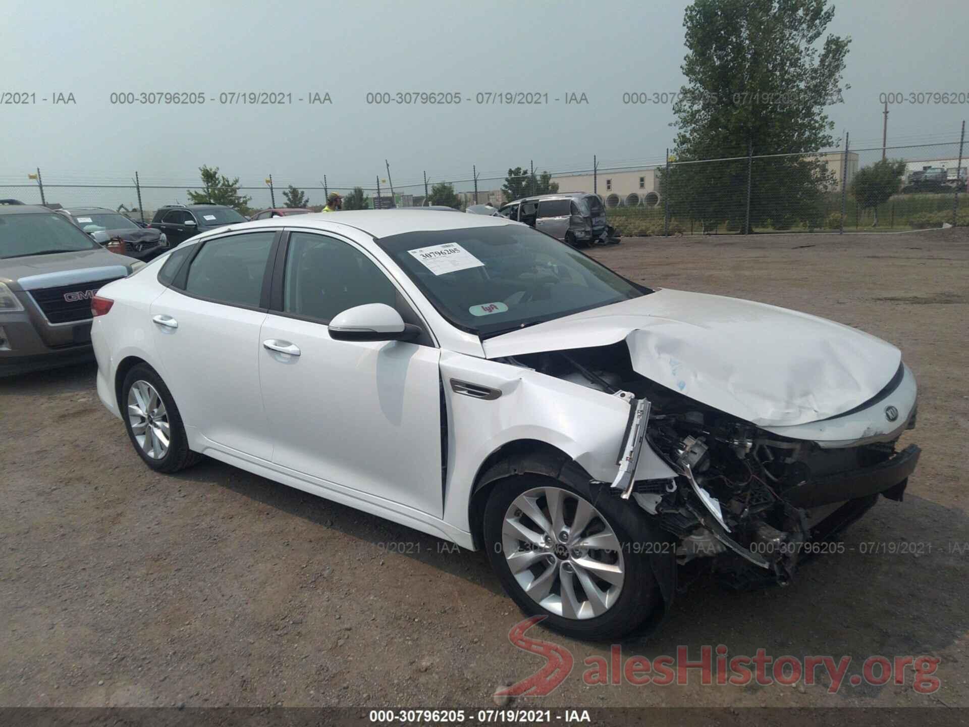 5XXGT4L3XGG066356 2016 KIA OPTIMA