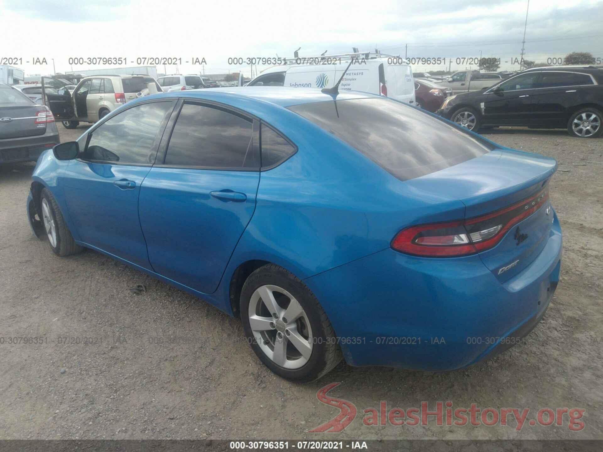 1C3CDFBB2GD644366 2016 DODGE DART