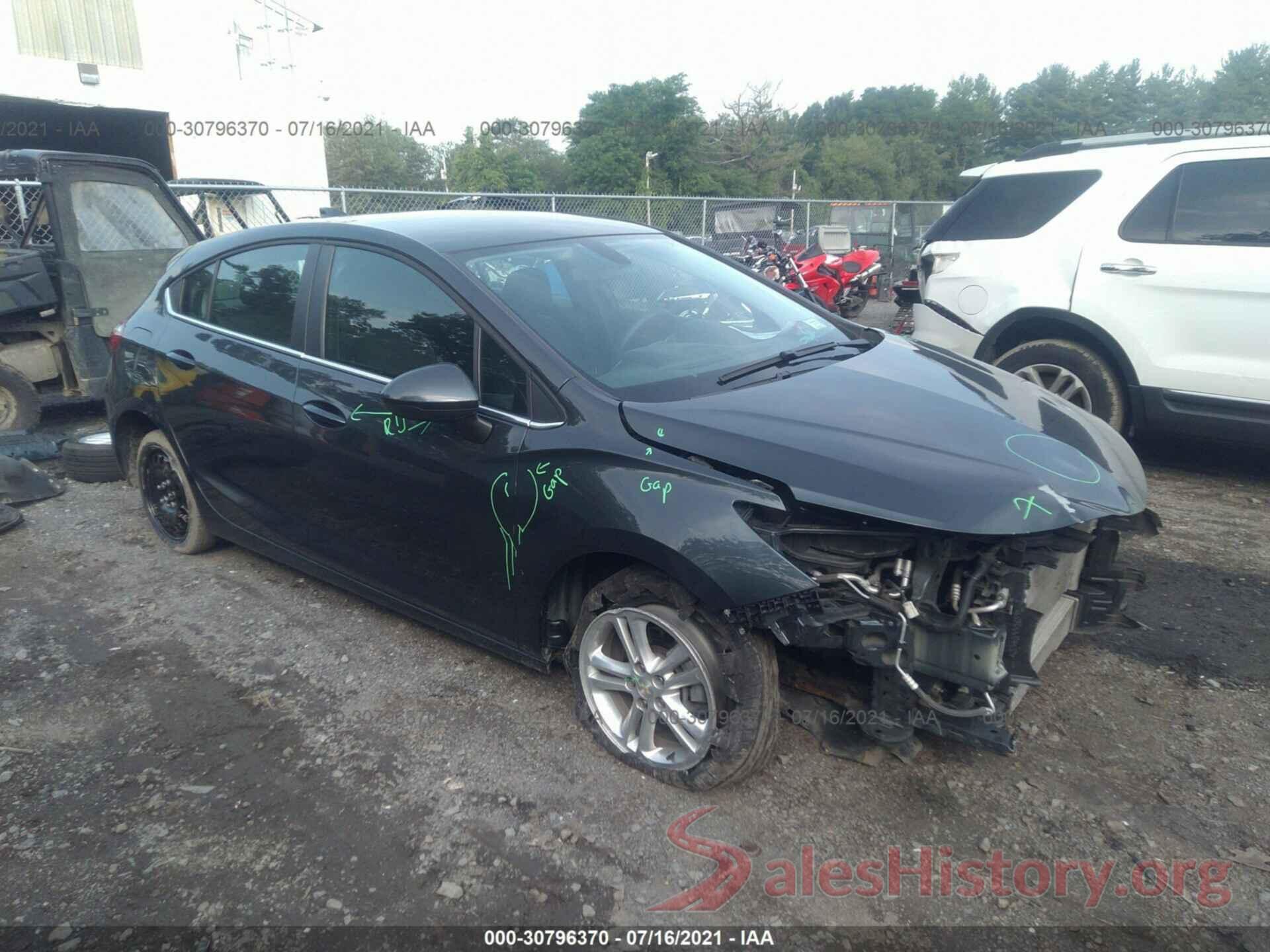 3G1BE6SM8JS641803 2018 CHEVROLET CRUZE