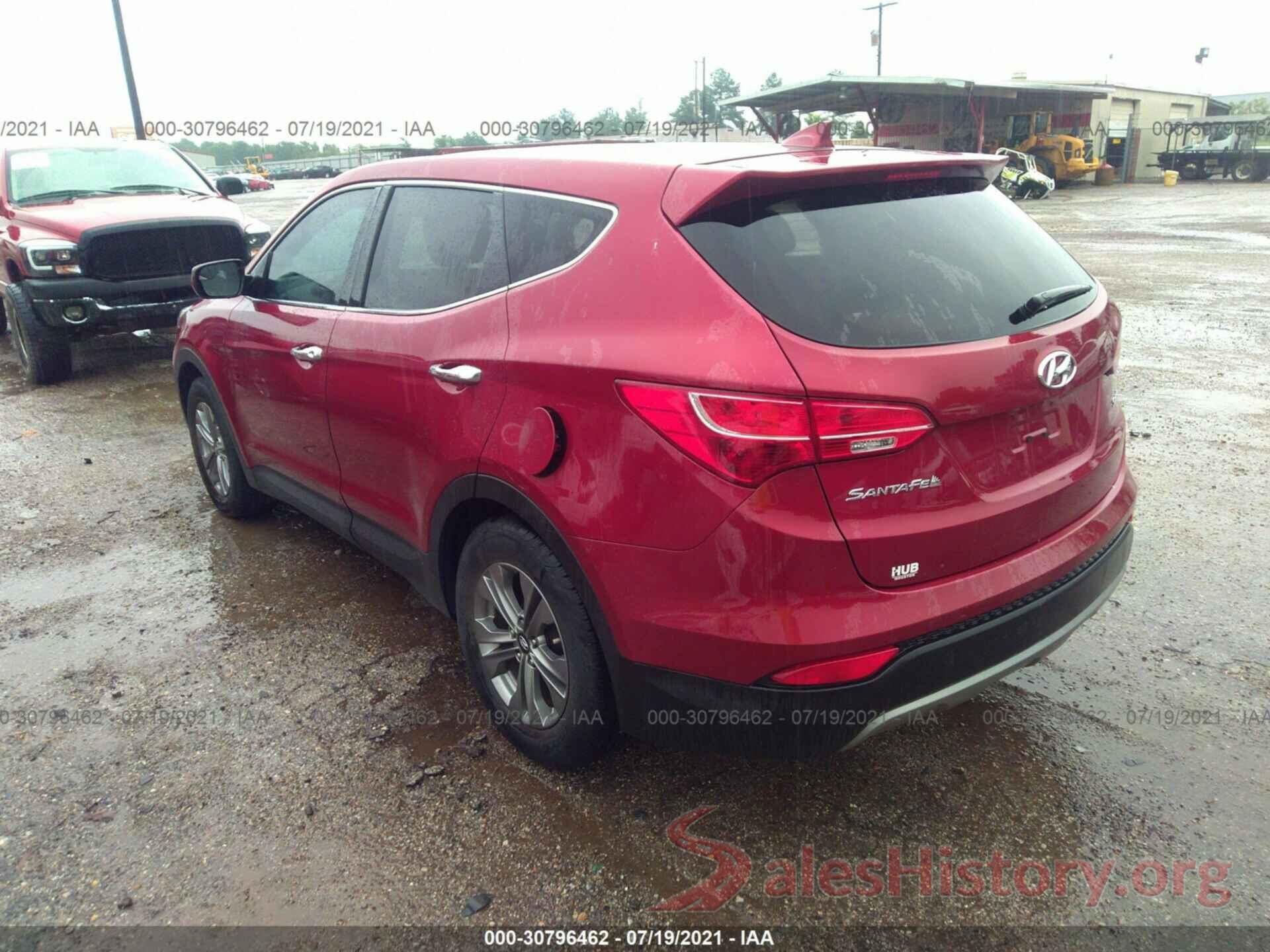 5XYZT3LB8GG359047 2016 HYUNDAI SANTA FE SPORT