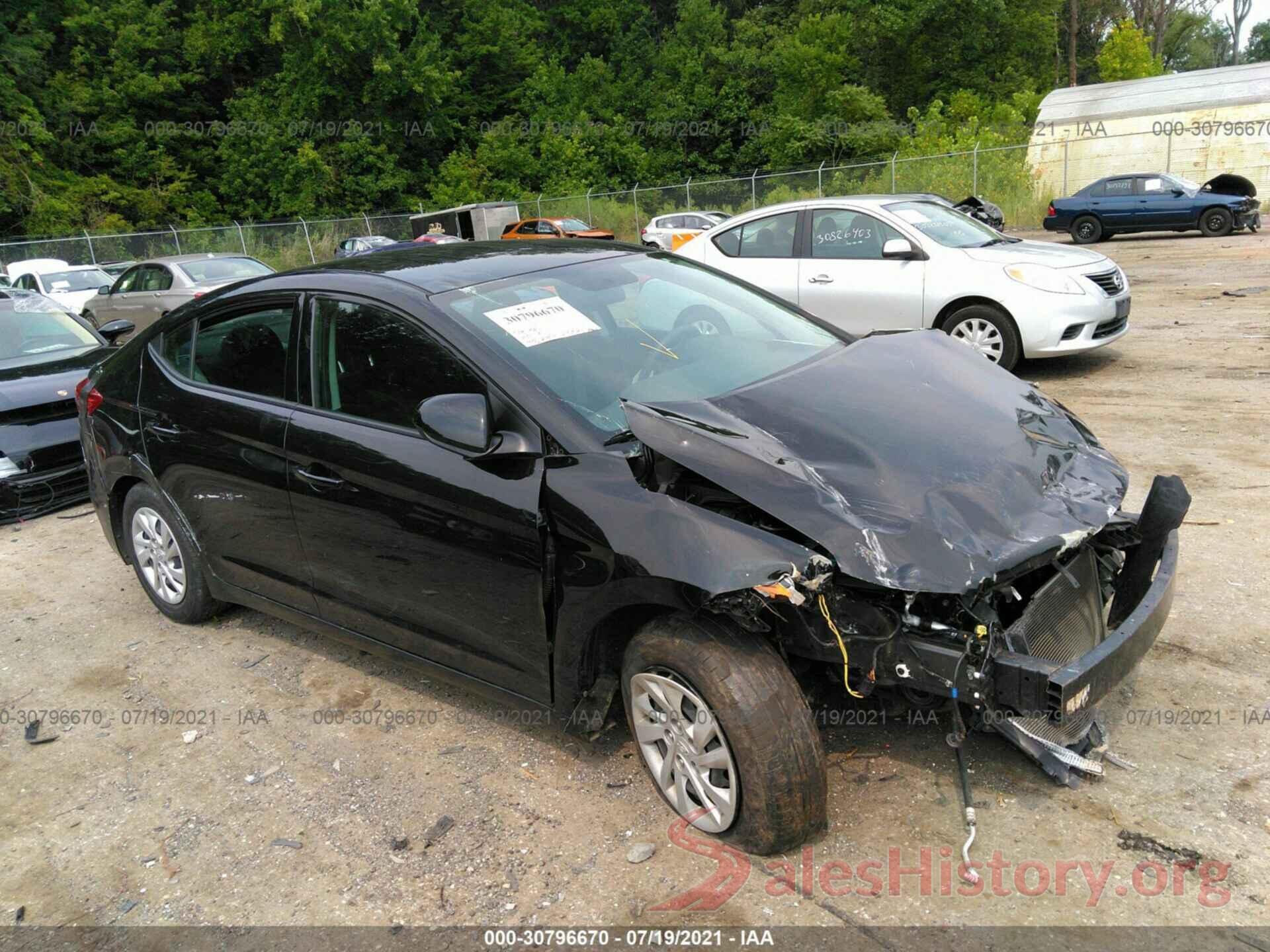 5NPD74LF5JH227158 2018 HYUNDAI ELANTRA