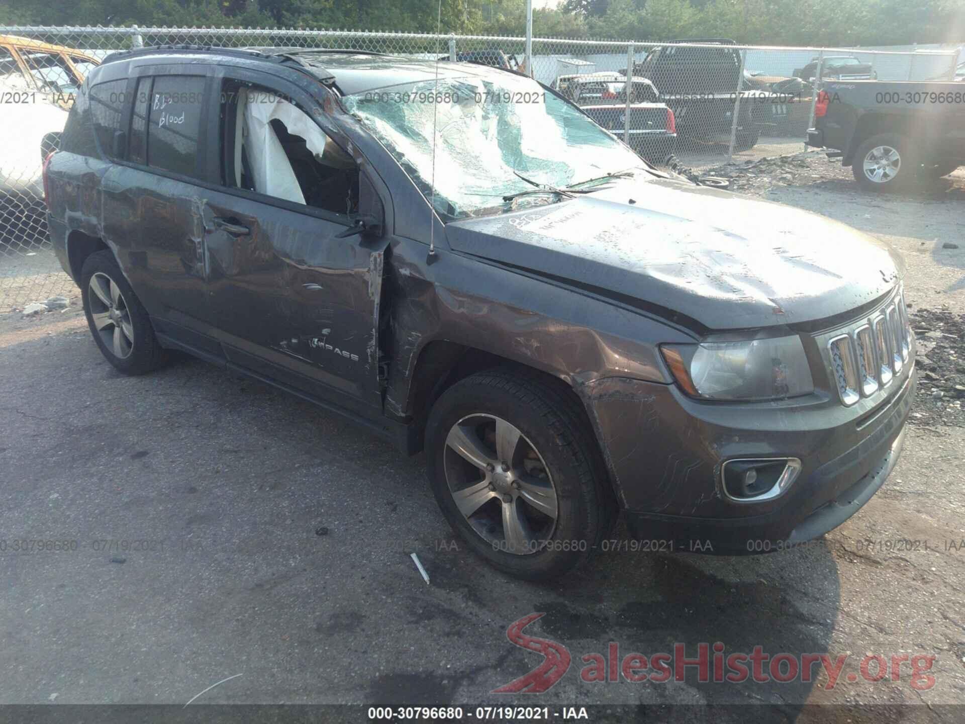 1C4NJCEA4GD803967 2016 JEEP COMPASS