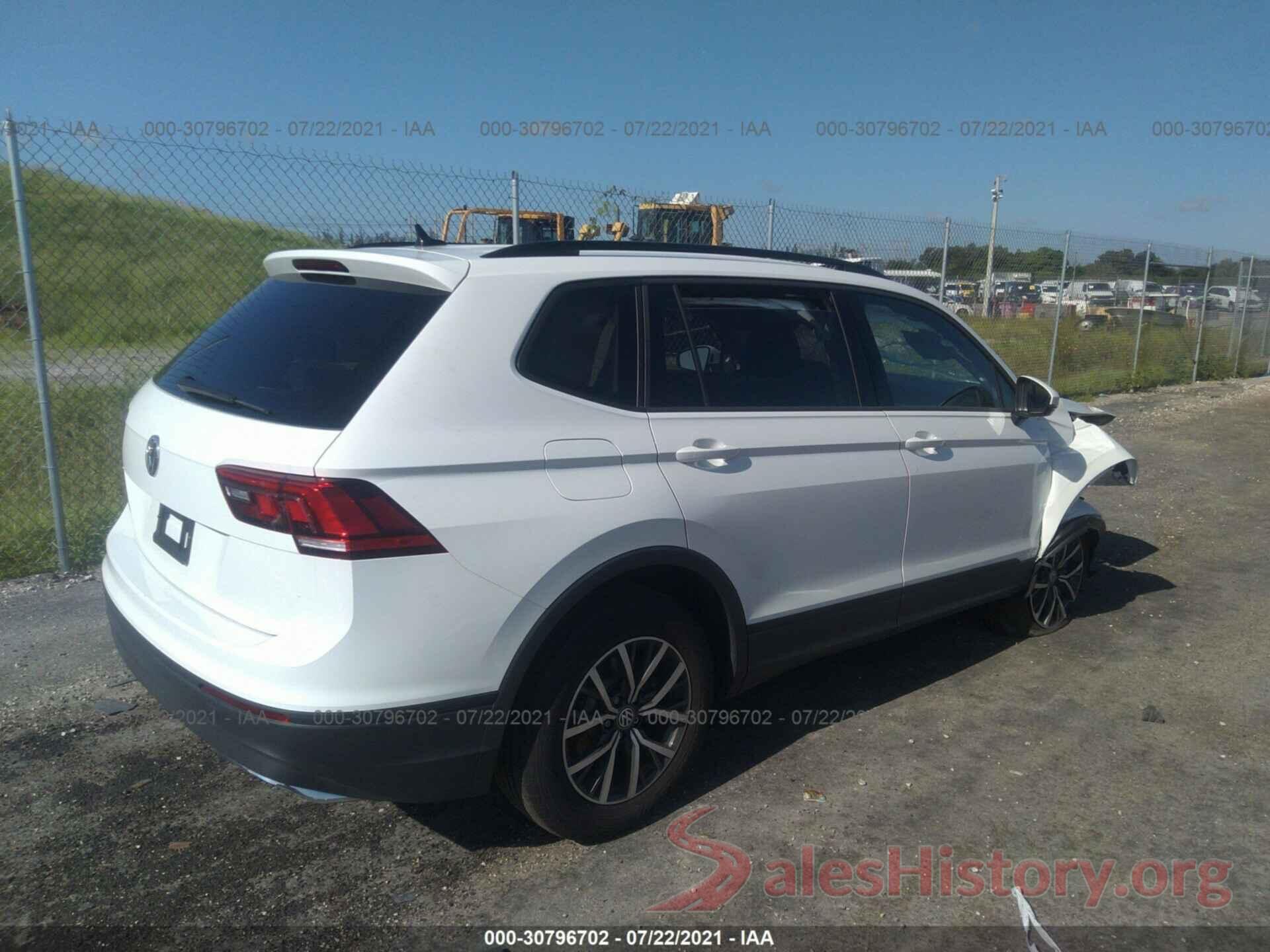 3VV1B7AX6MM054474 2021 VOLKSWAGEN TIGUAN