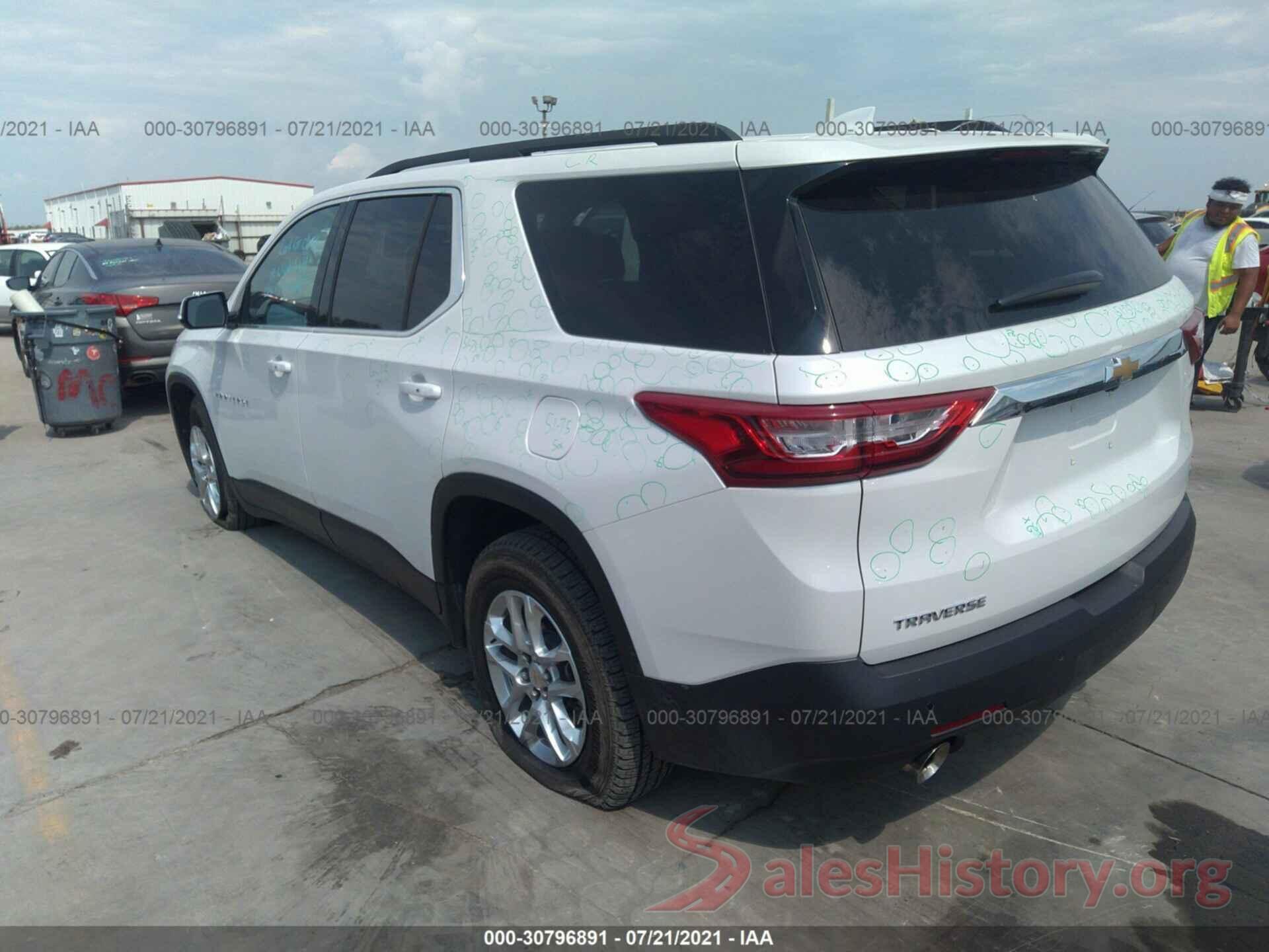 1GNERGKW6LJ158872 2020 CHEVROLET TRAVERSE