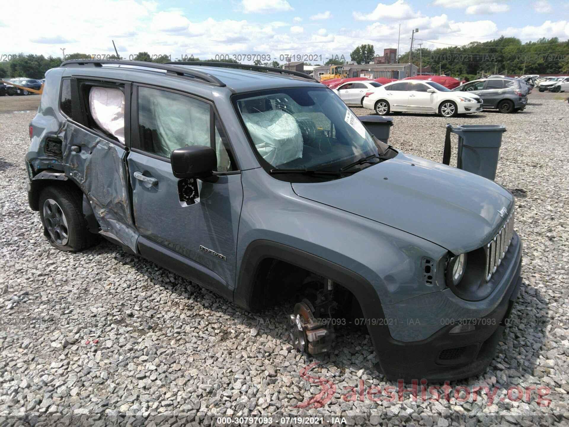 ZACCJBAT9GPE43377 2016 JEEP RENEGADE