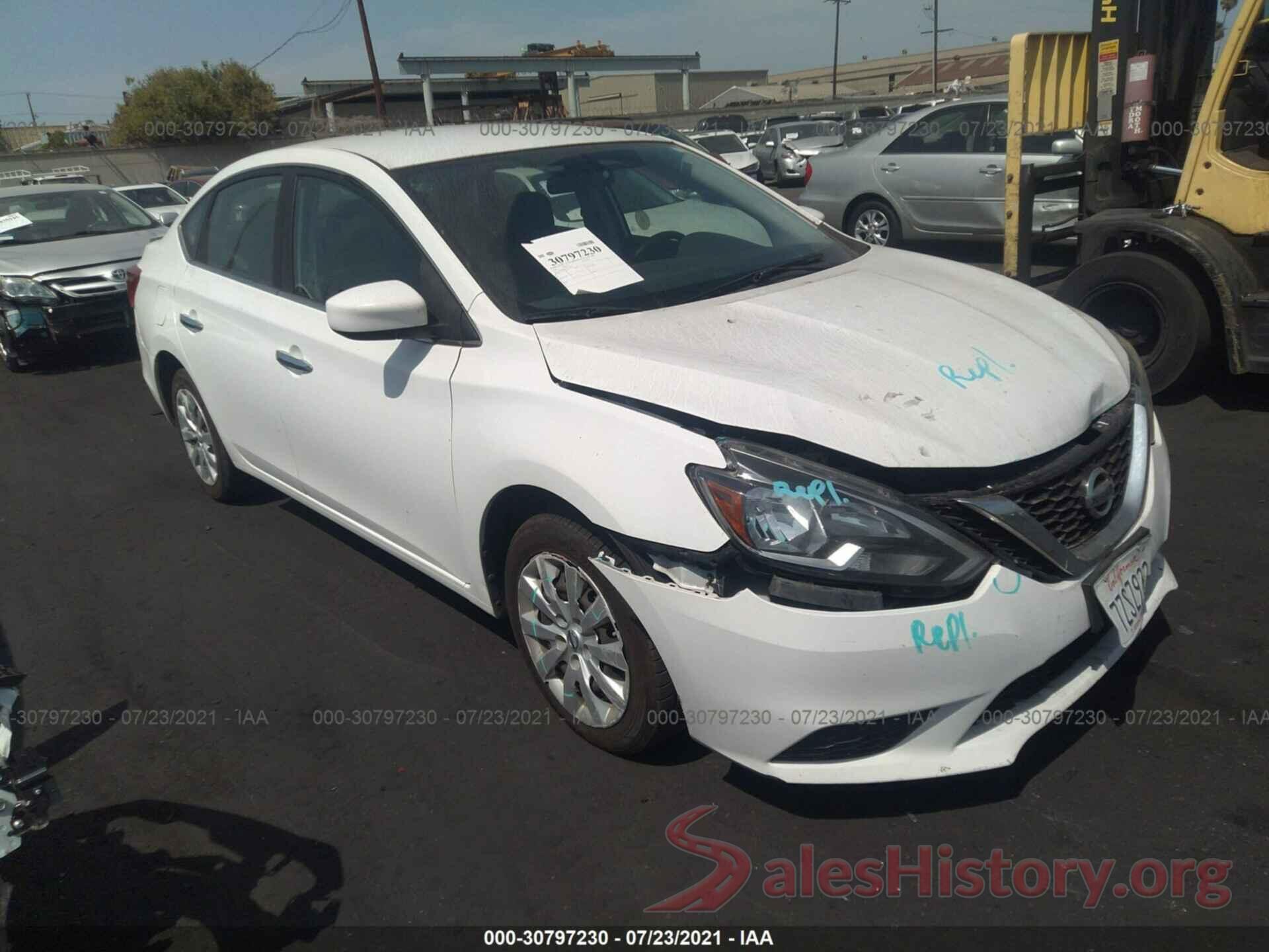 3N1AB7APXGY238637 2016 NISSAN SENTRA