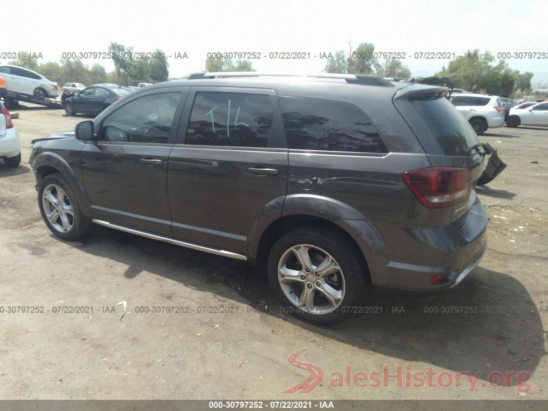 3C4PDCGG0HT554953 2017 DODGE JOURNEY