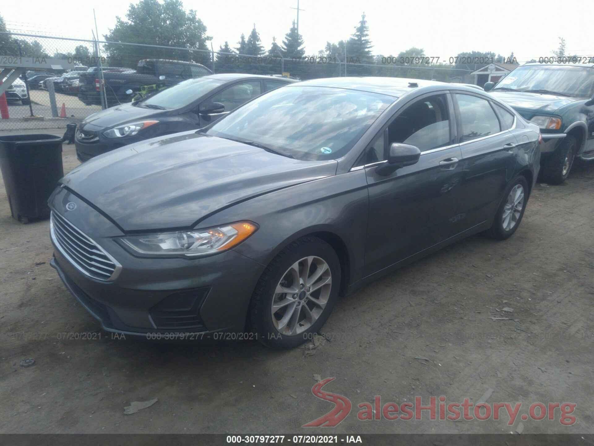 3FA6P0HD1LR107839 2020 FORD FUSION