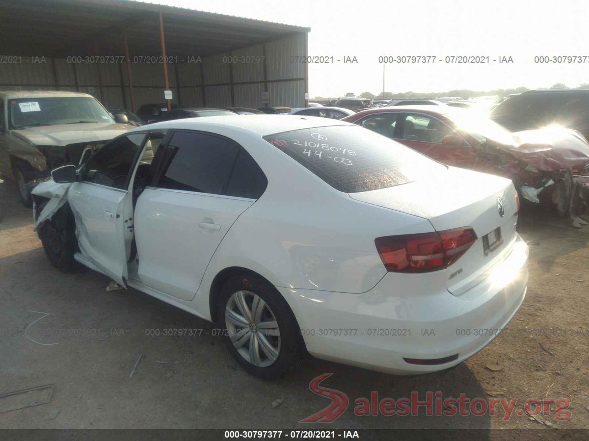 3VW2B7AJ7HM300806 2017 VOLKSWAGEN JETTA