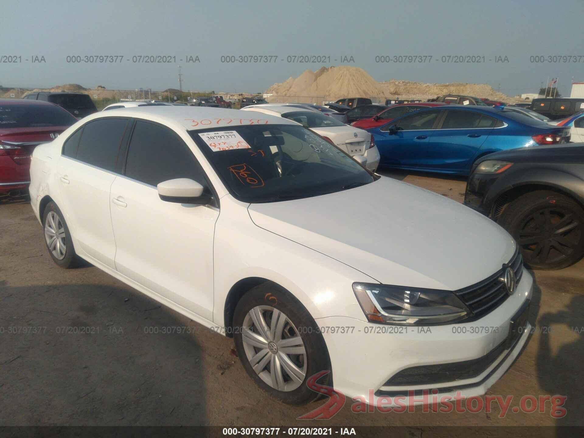 3VW2B7AJ7HM300806 2017 VOLKSWAGEN JETTA