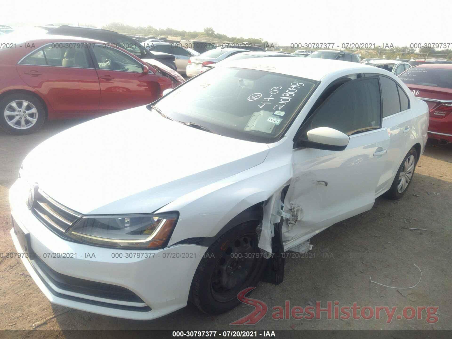 3VW2B7AJ7HM300806 2017 VOLKSWAGEN JETTA