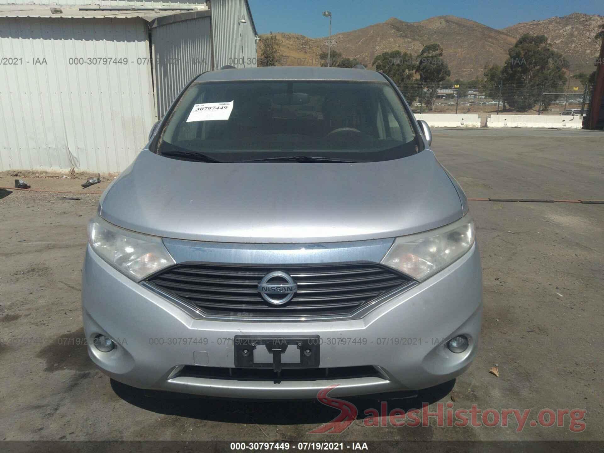 JN8AE2KP4C9031588 2012 NISSAN QUEST