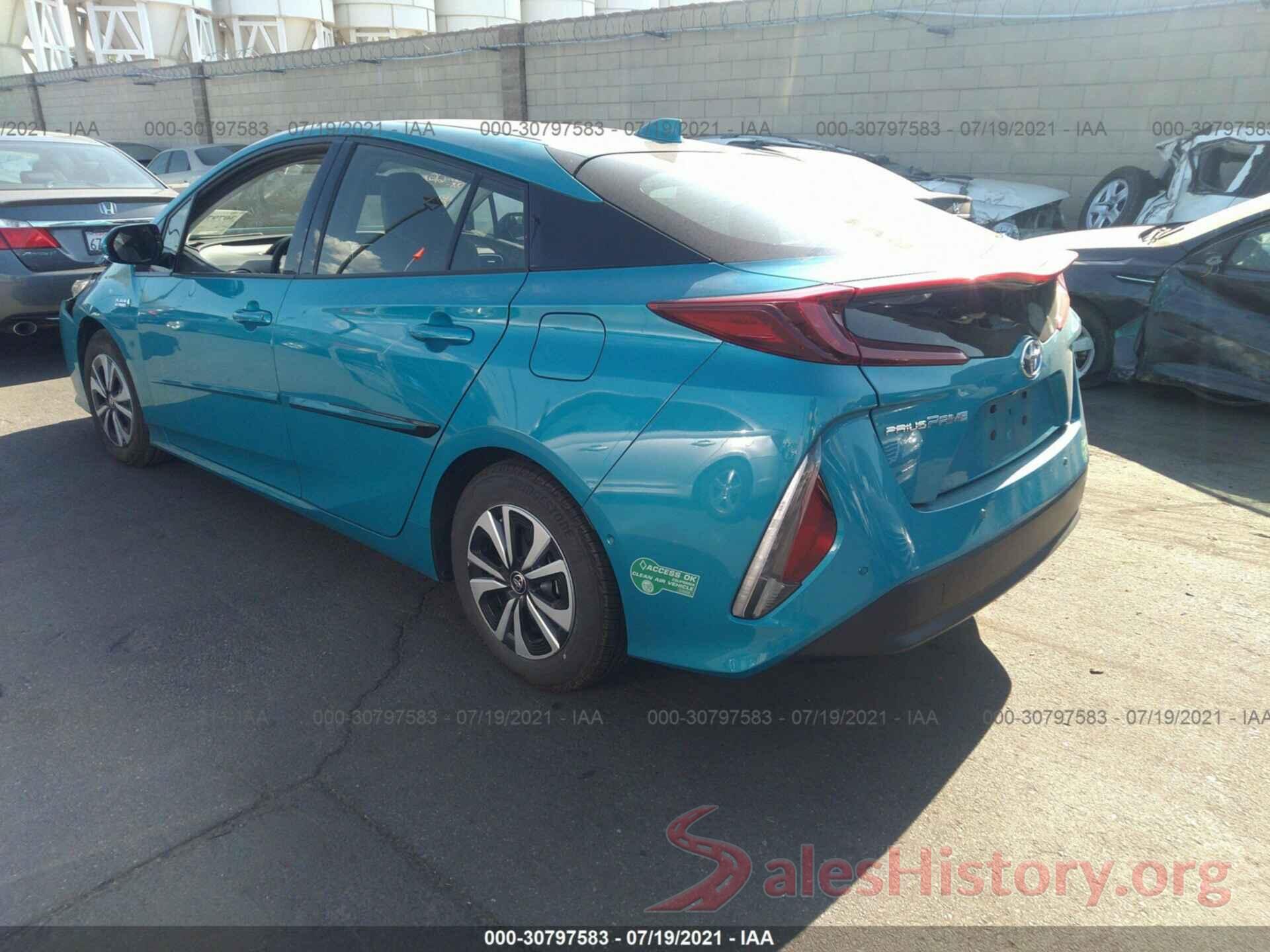 JTDKARFP9H3015248 2017 TOYOTA PRIUS PRIME