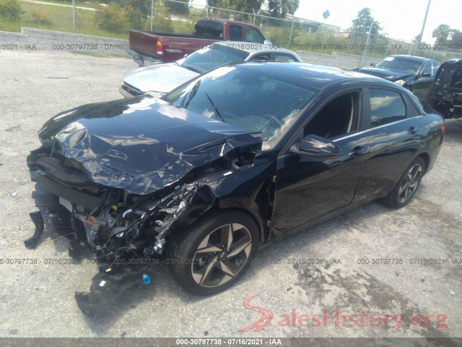 KMHLN4AG0MU133322 2021 HYUNDAI ELANTRA