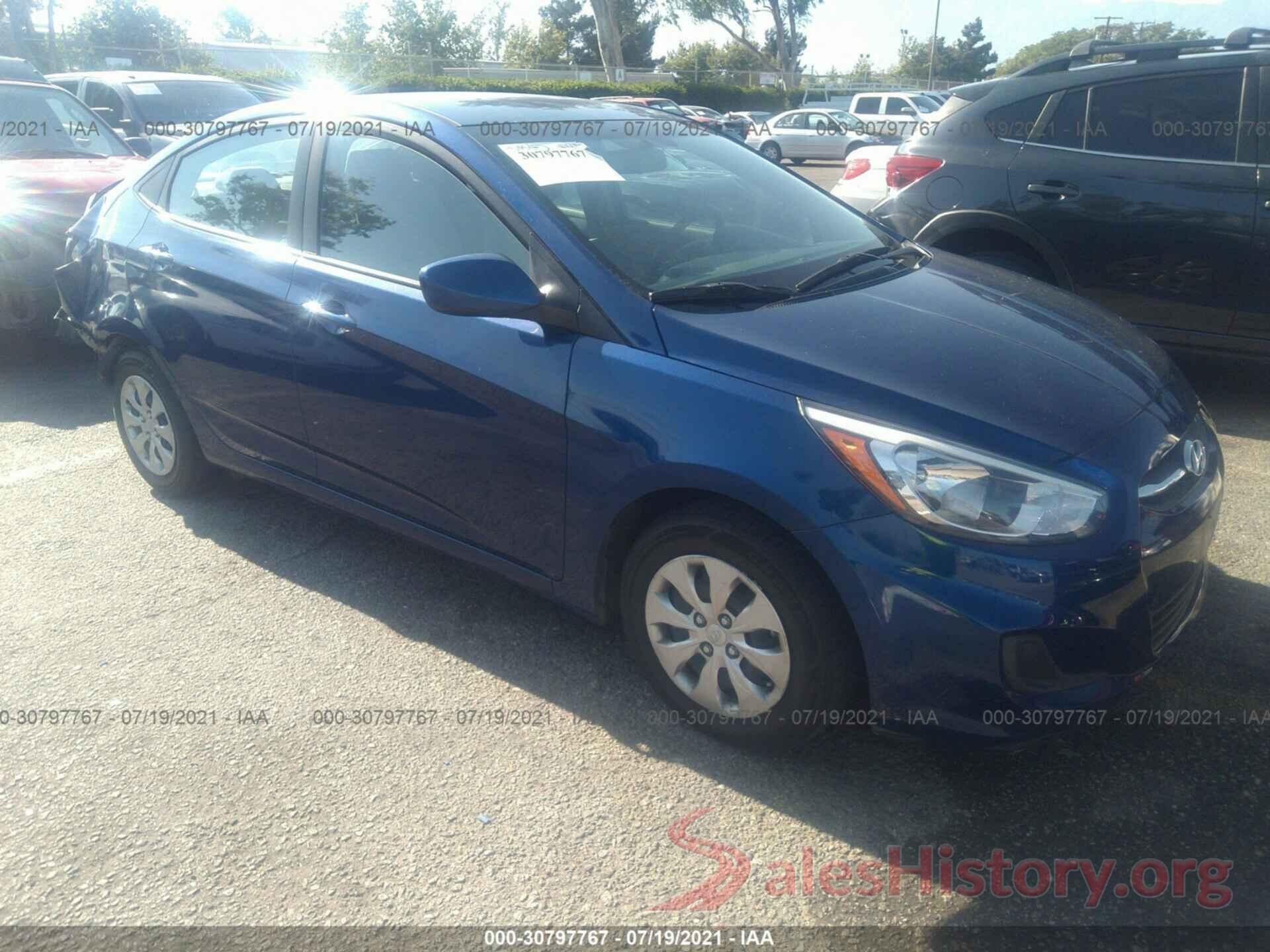 KMHCT4AE5HU279533 2017 HYUNDAI ACCENT