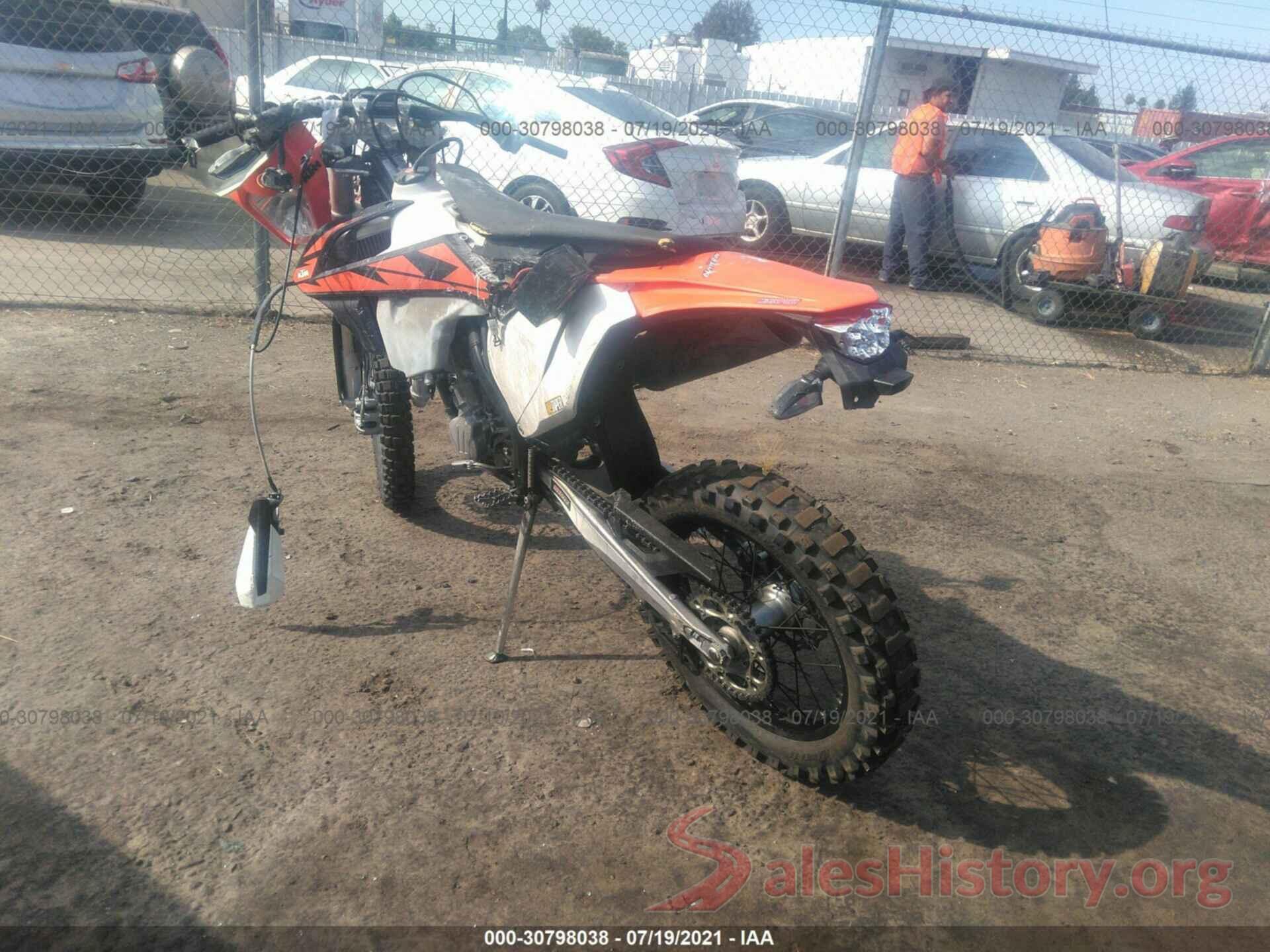 VBKEXL408JM417128 2018 KTM 500