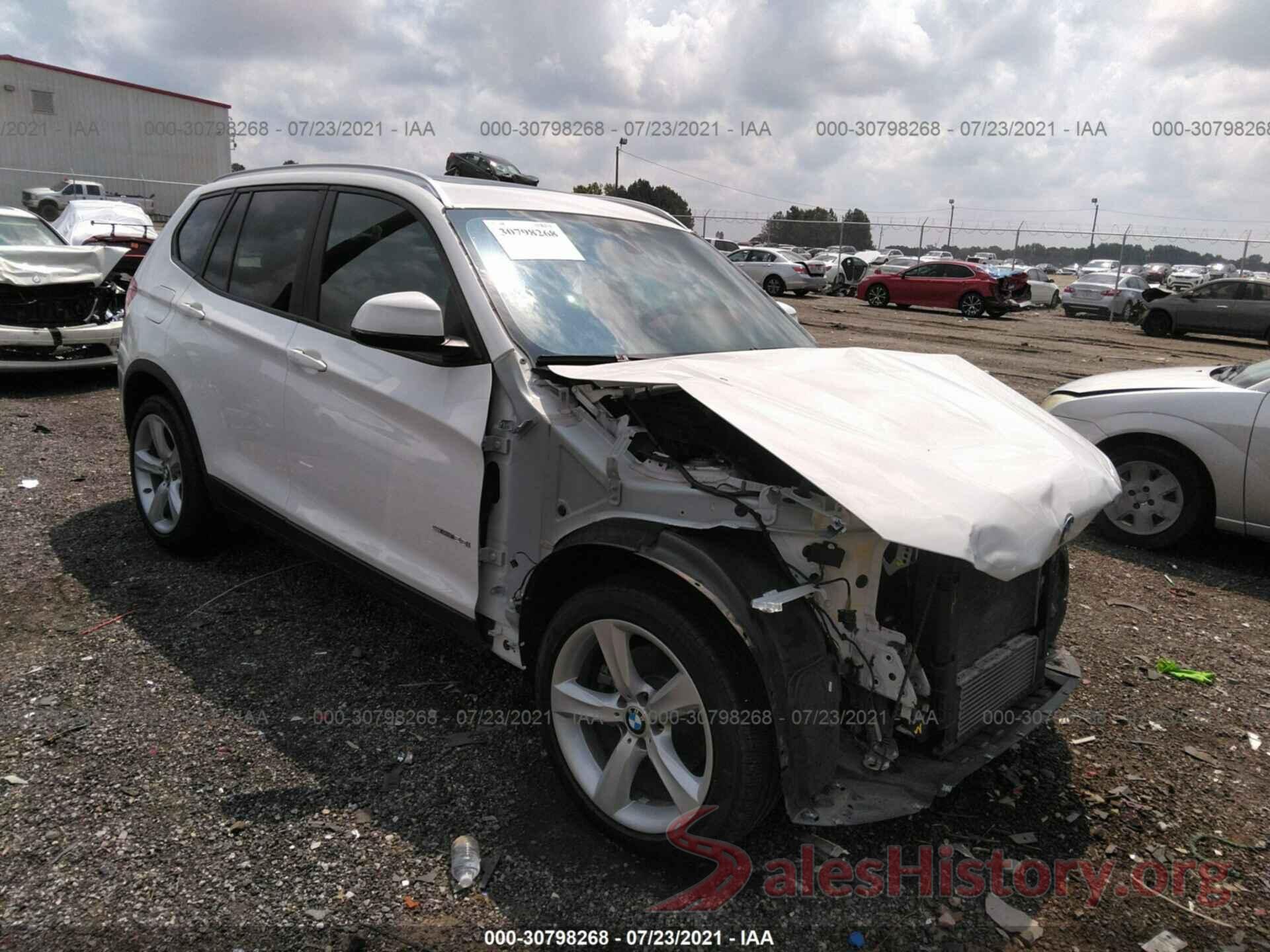 5UXWZ7C35H0X42368 2017 BMW X3