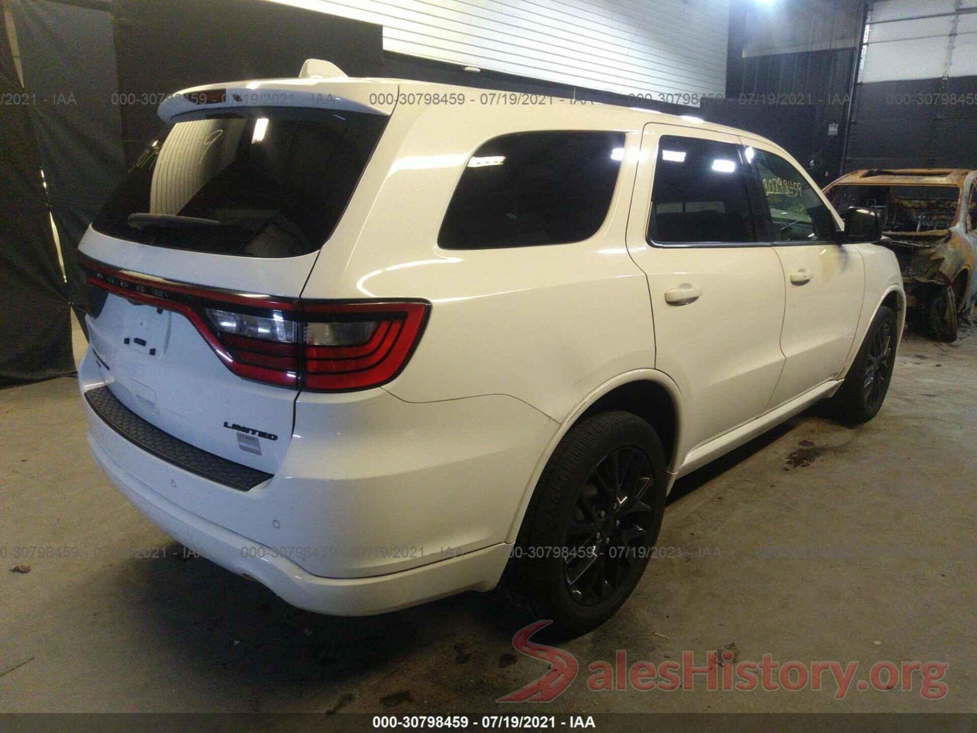 1C4RDJDGXGC430488 2016 DODGE DURANGO