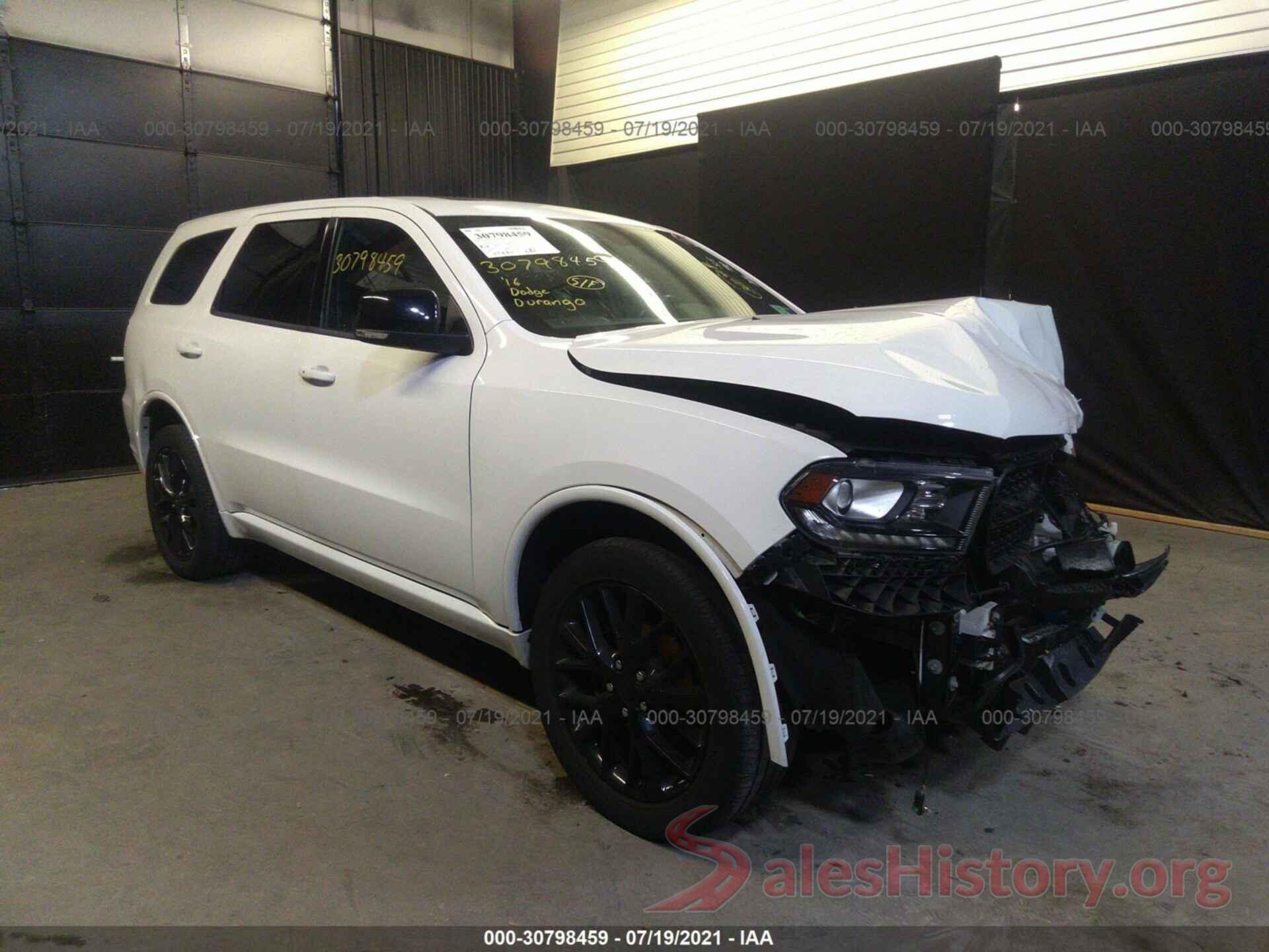 1C4RDJDGXGC430488 2016 DODGE DURANGO