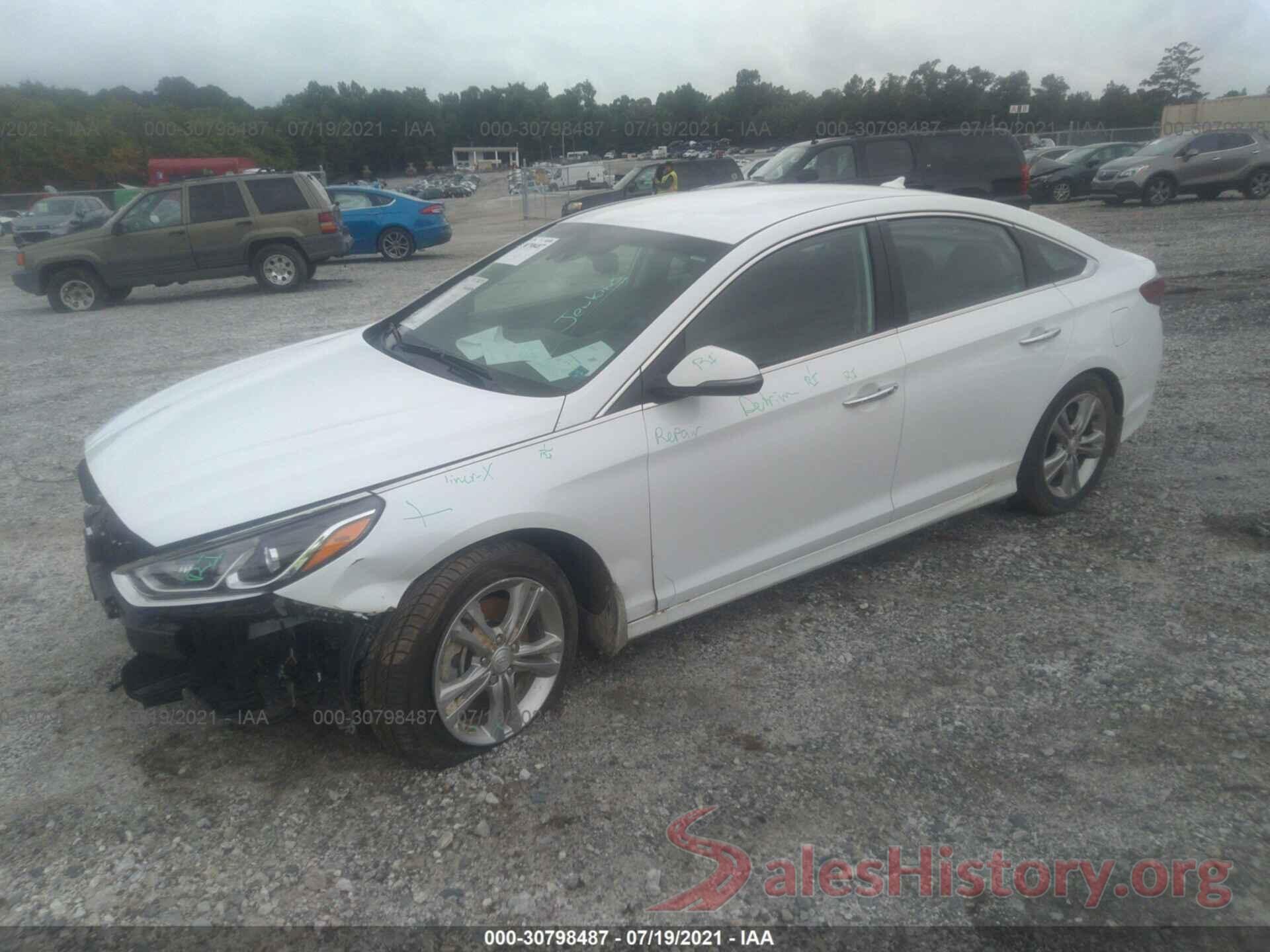 5NPE34AF4KH735206 2019 HYUNDAI SONATA