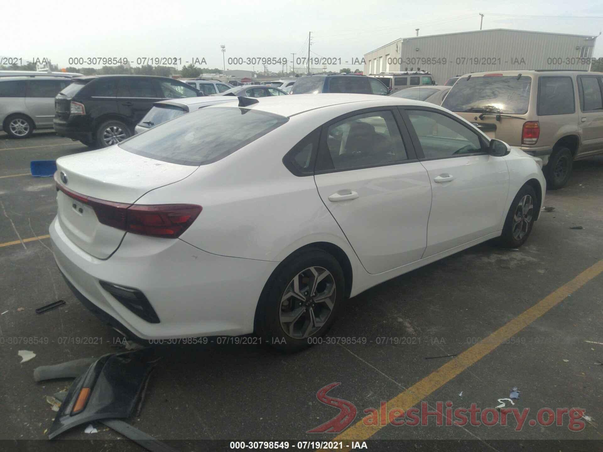 3KPF24AD4LE150007 2020 KIA FORTE