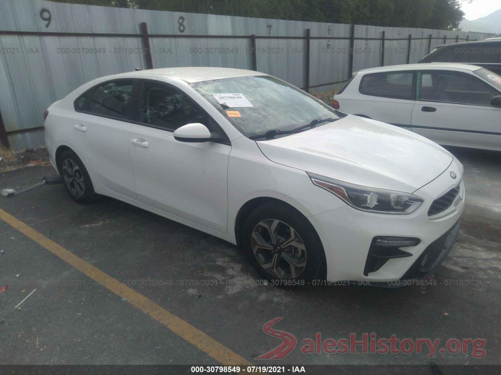 3KPF24AD4LE150007 2020 KIA FORTE