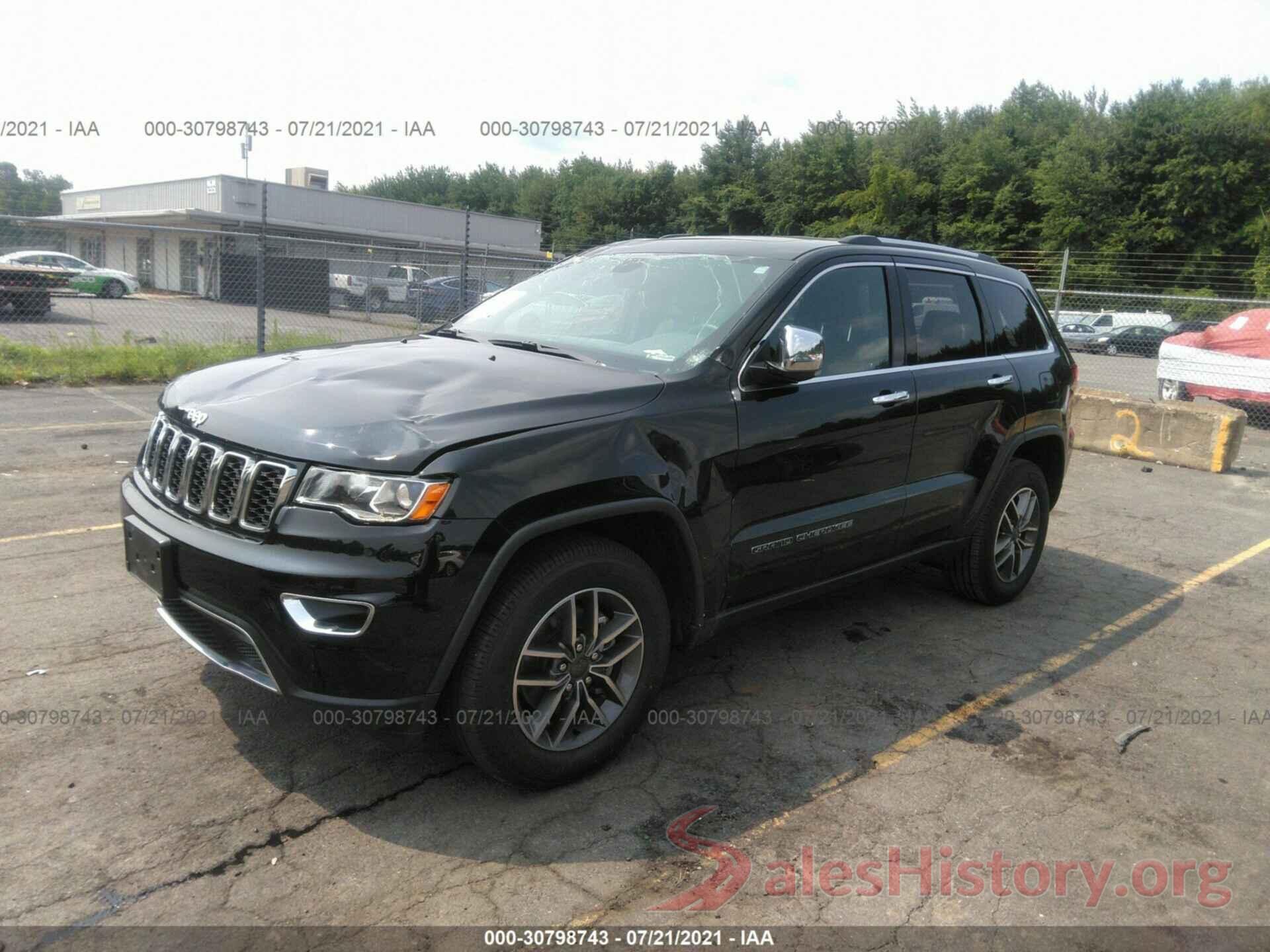 1C4RJFBG7LC231482 2020 JEEP GRAND CHEROKEE