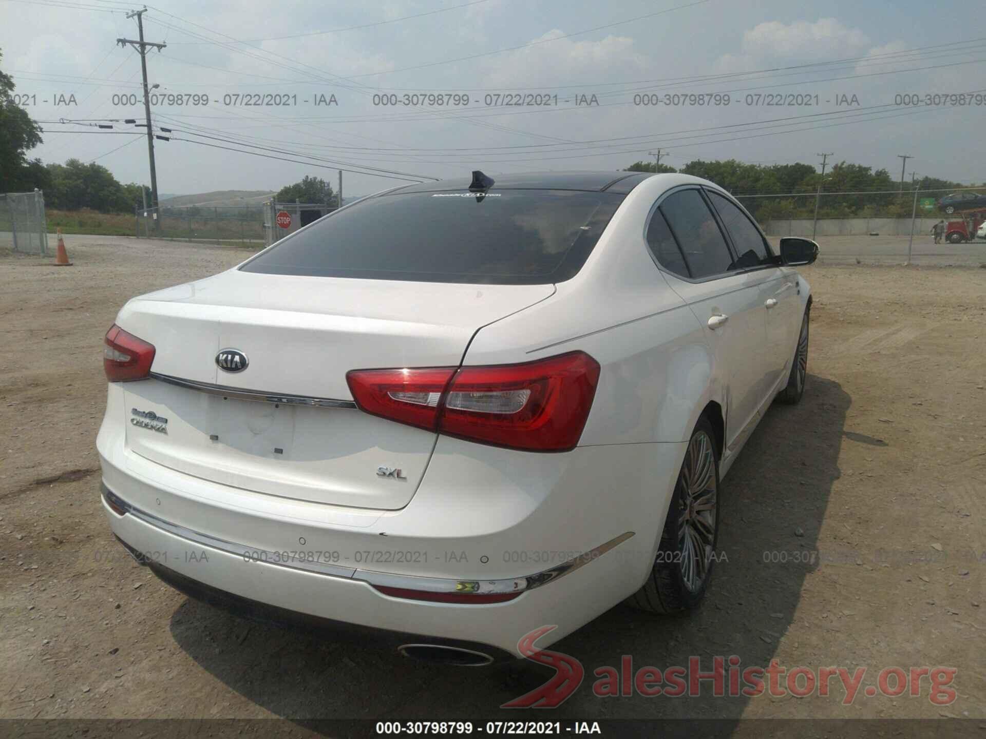 KNALN4D70G5213618 2016 KIA CADENZA