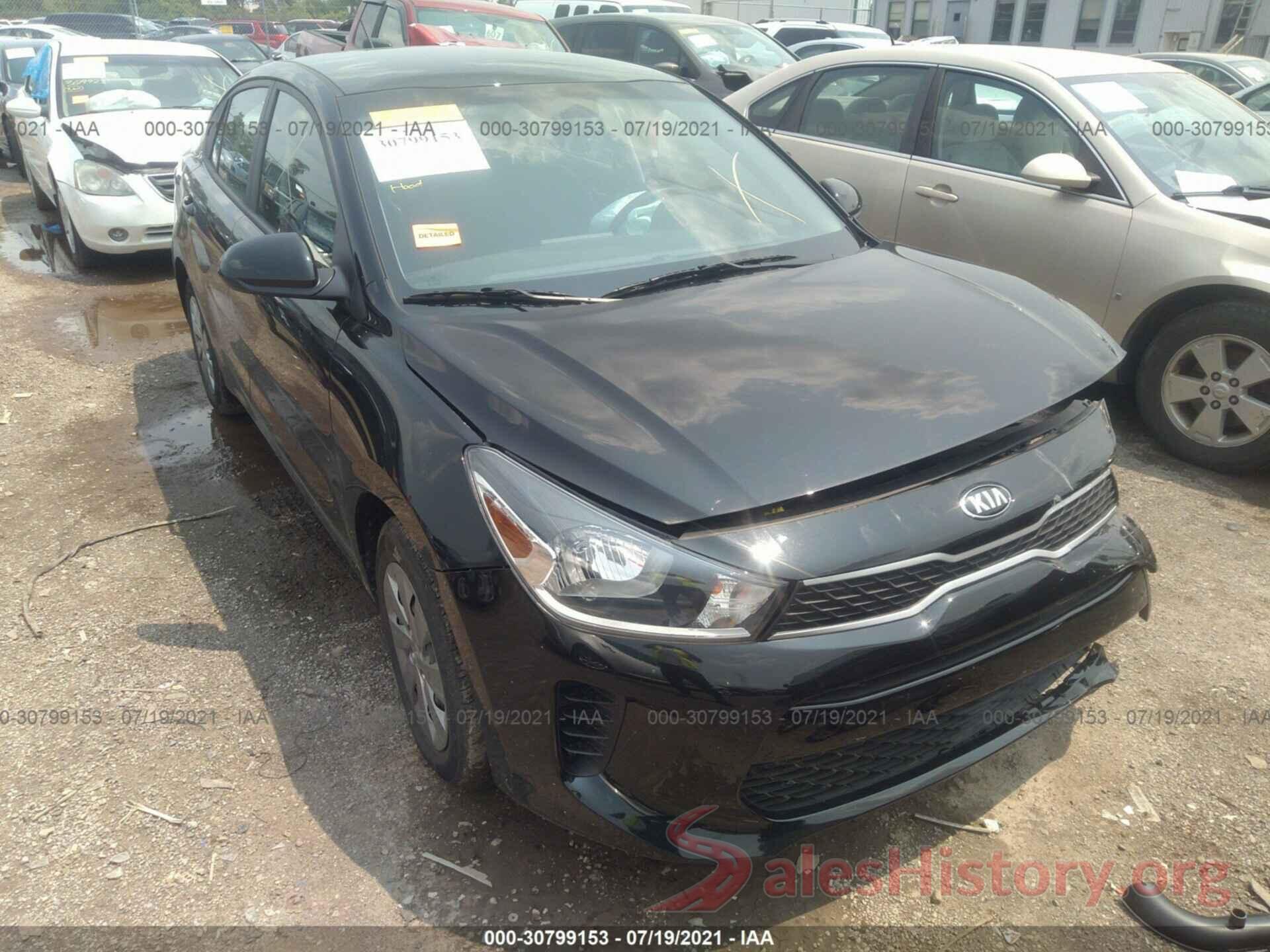 3KPA24AD7LE335615 2020 KIA RIO