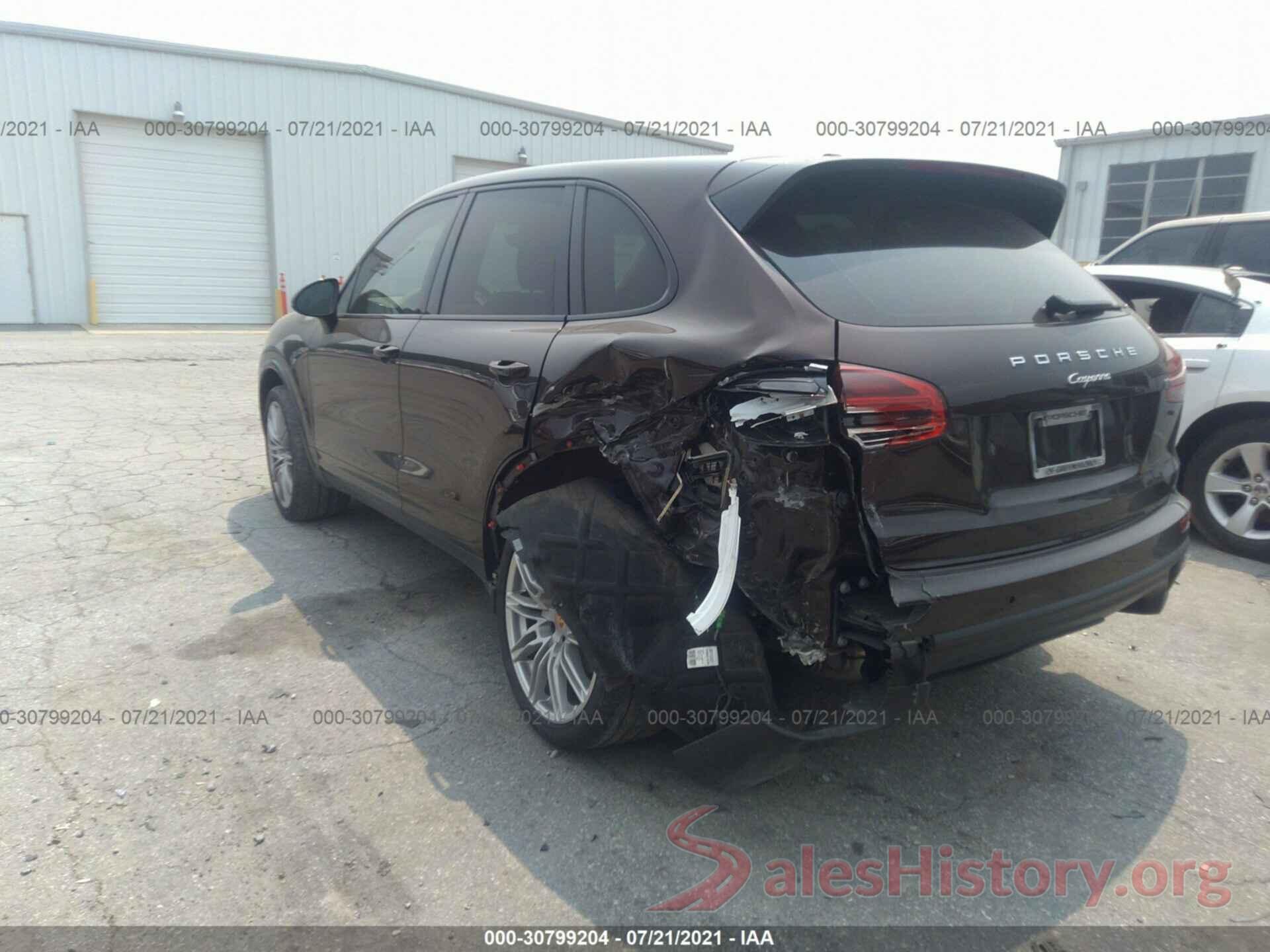 WP1AA2A23HKA84116 2017 PORSCHE CAYENNE