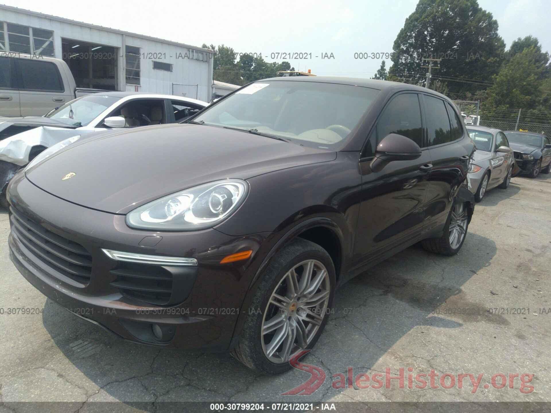 WP1AA2A23HKA84116 2017 PORSCHE CAYENNE