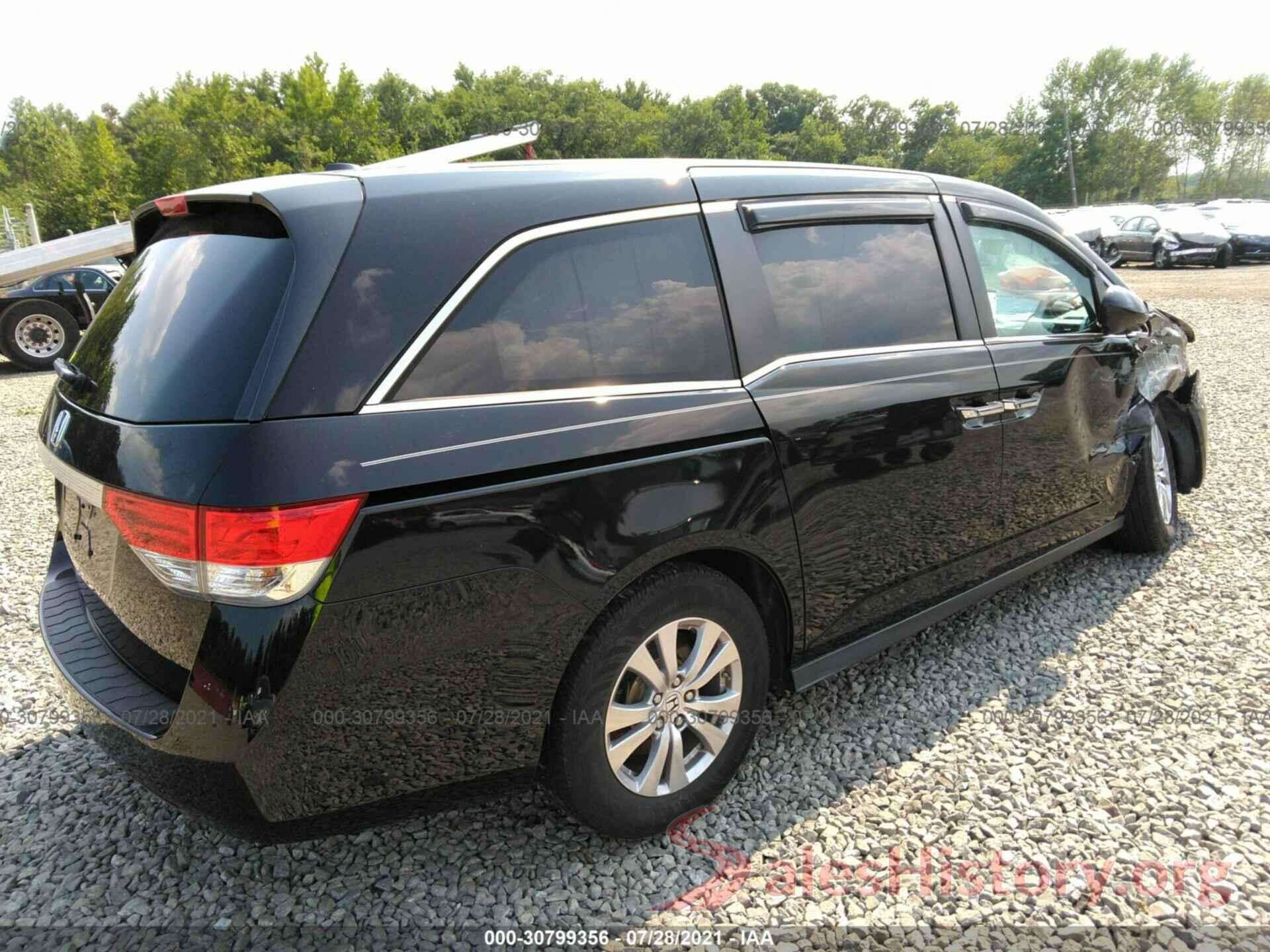 5FNRL5H65GB152663 2016 HONDA ODYSSEY