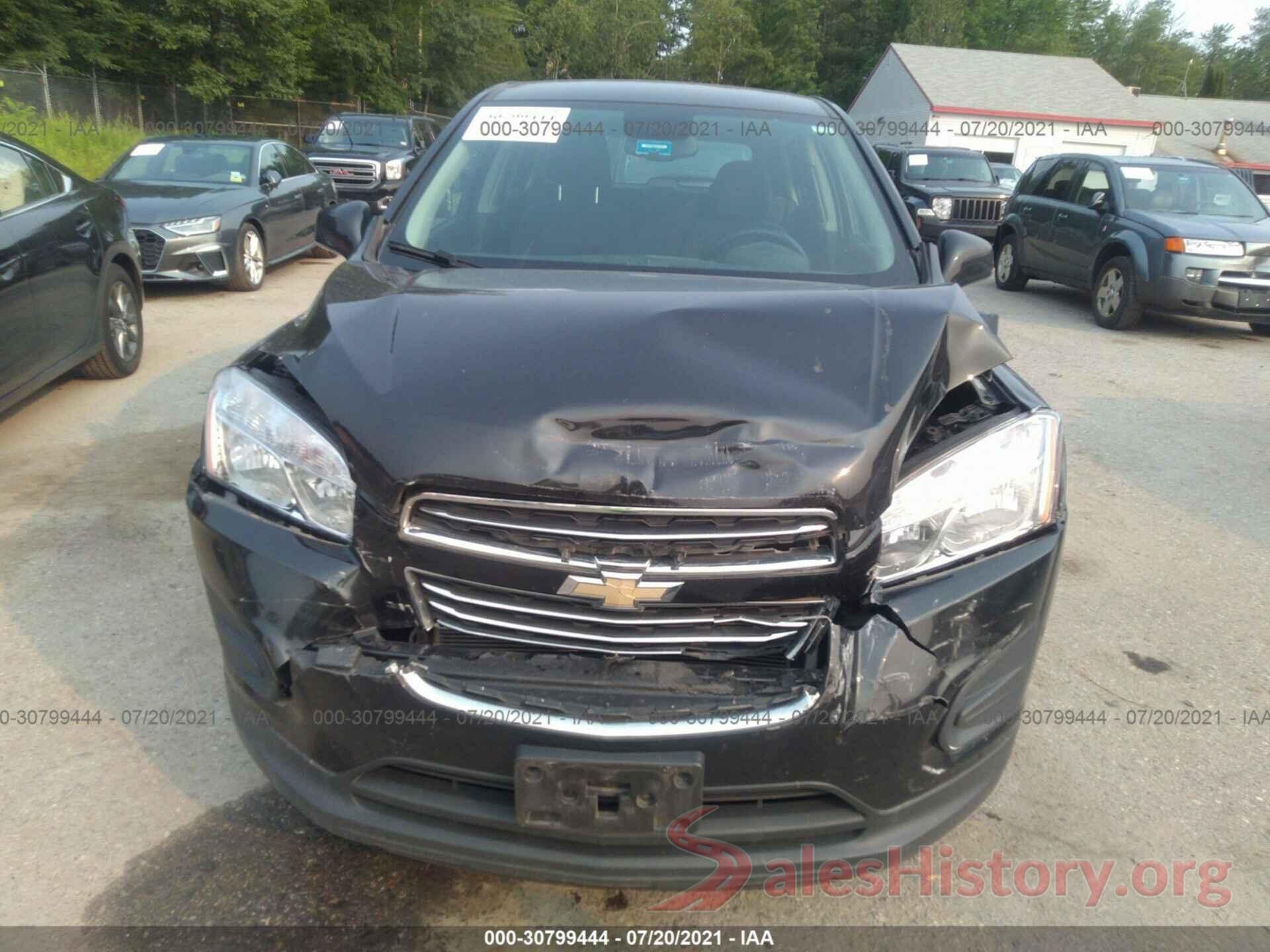 KL7CJNSB4GB598899 2016 CHEVROLET TRAX