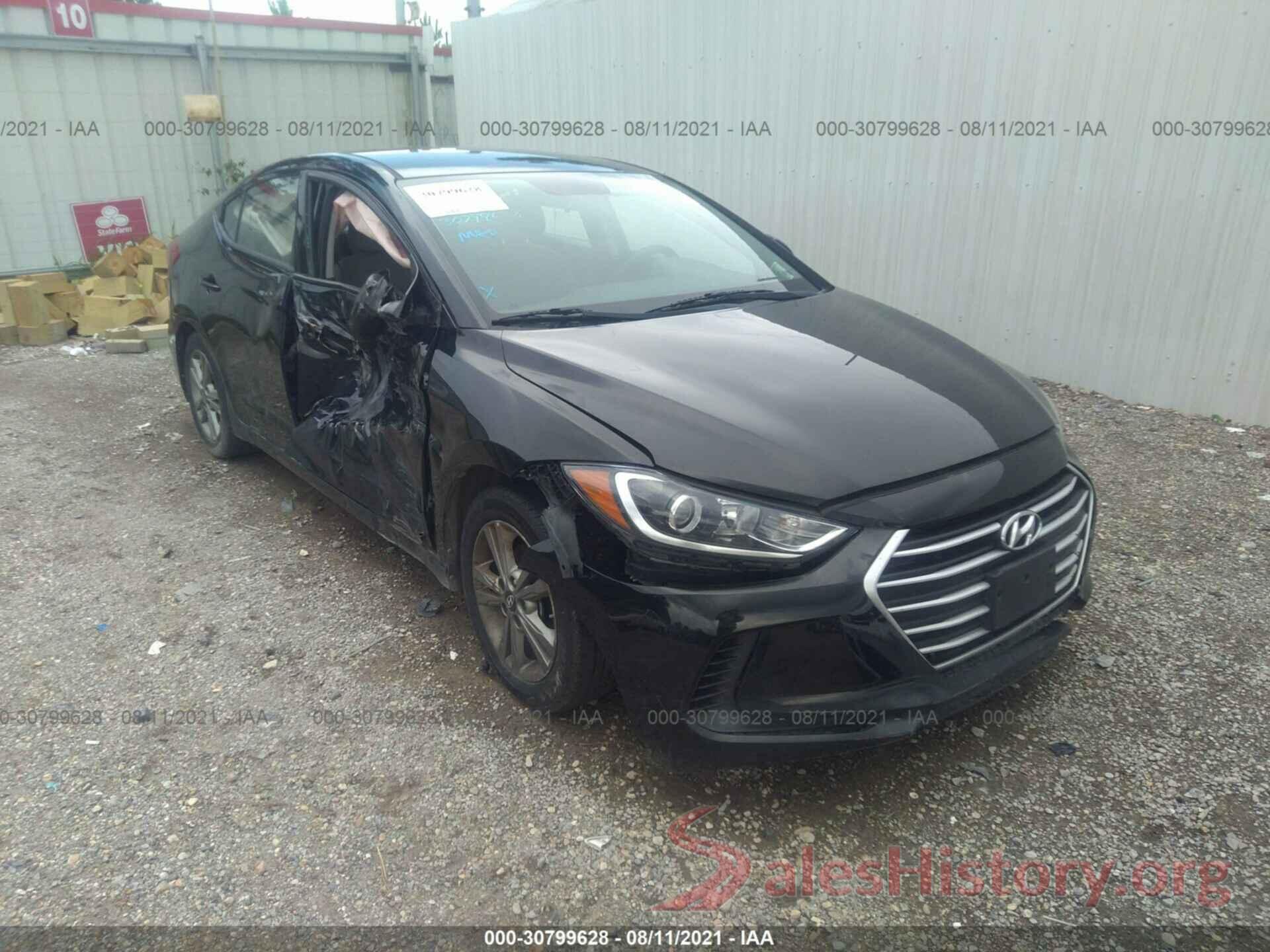 5NPD84LF0JH223404 2018 HYUNDAI ELANTRA