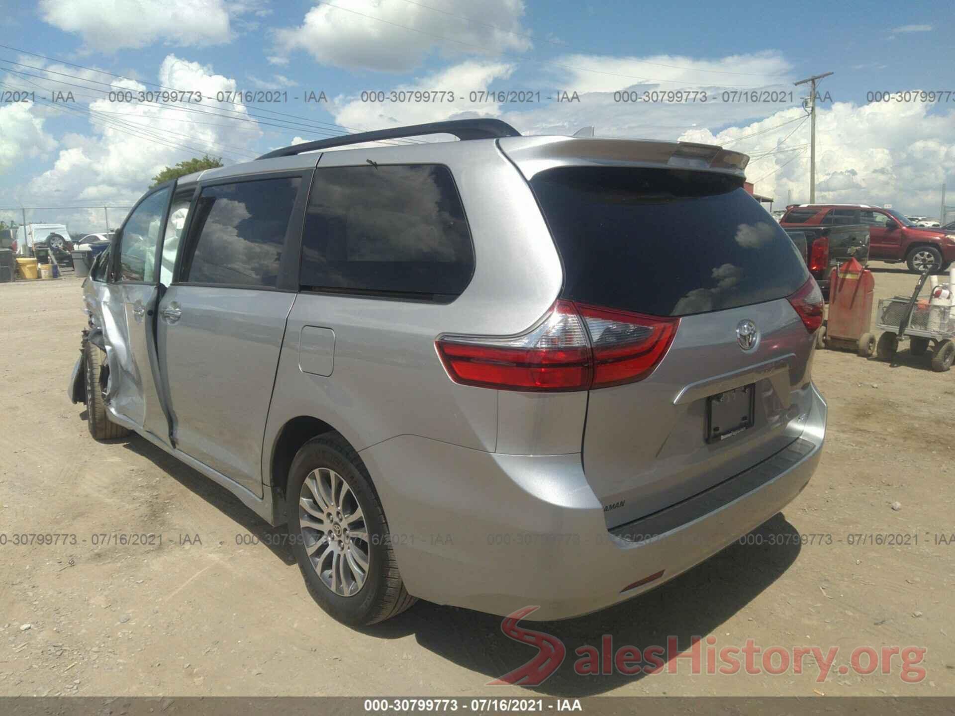 5TDYZ3DC1LS086743 2020 TOYOTA SIENNA