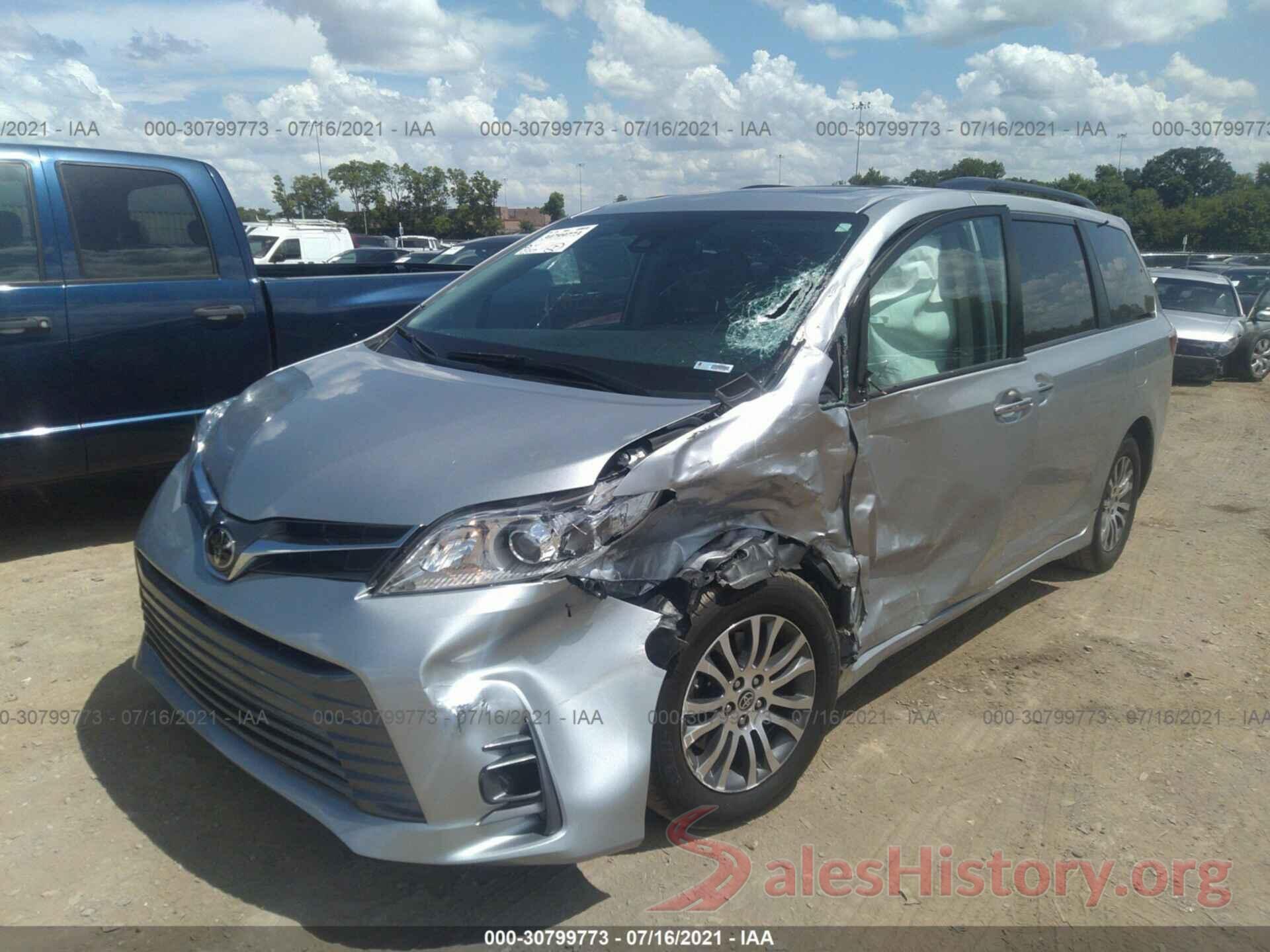 5TDYZ3DC1LS086743 2020 TOYOTA SIENNA