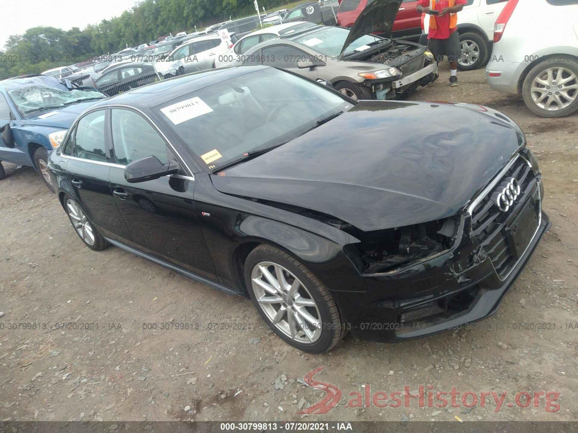 WAUFFAFL7GN006453 2016 AUDI A4