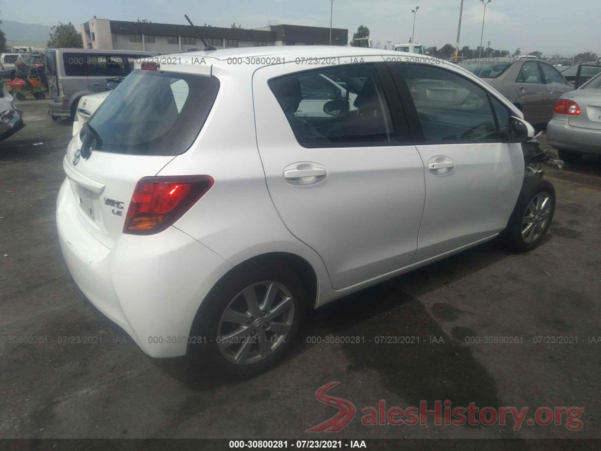 VNKKTUD36HA072555 2017 TOYOTA YARIS