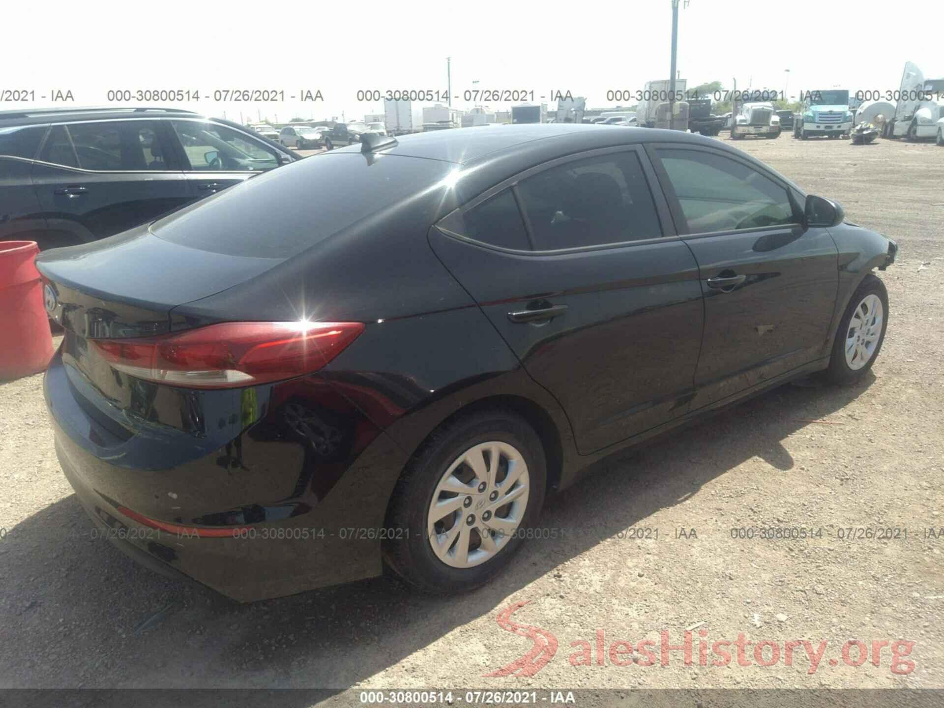 KMHD74LF7HU079557 2017 HYUNDAI ELANTRA