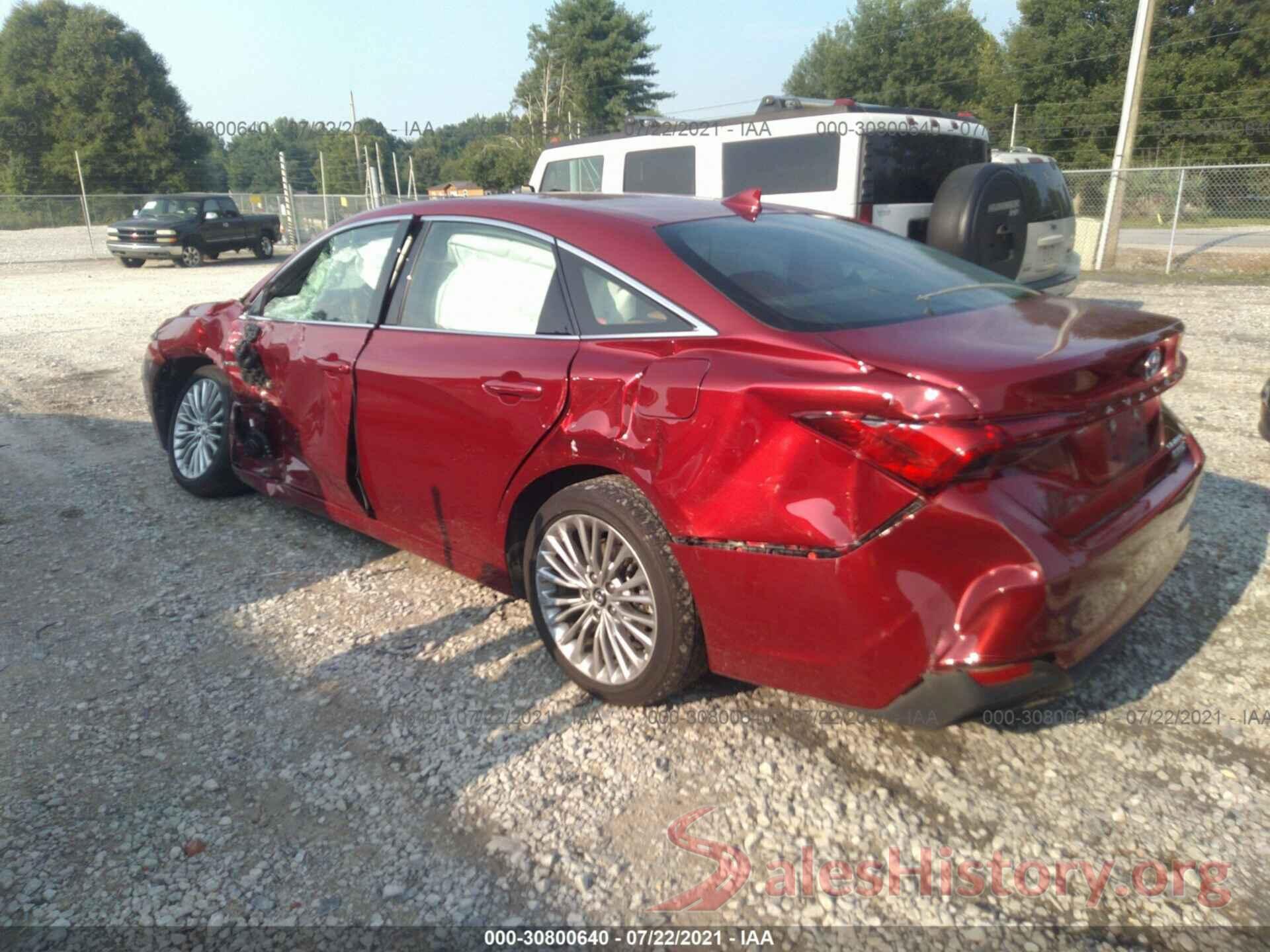 4T1B21FB6KU010508 2019 TOYOTA AVALON