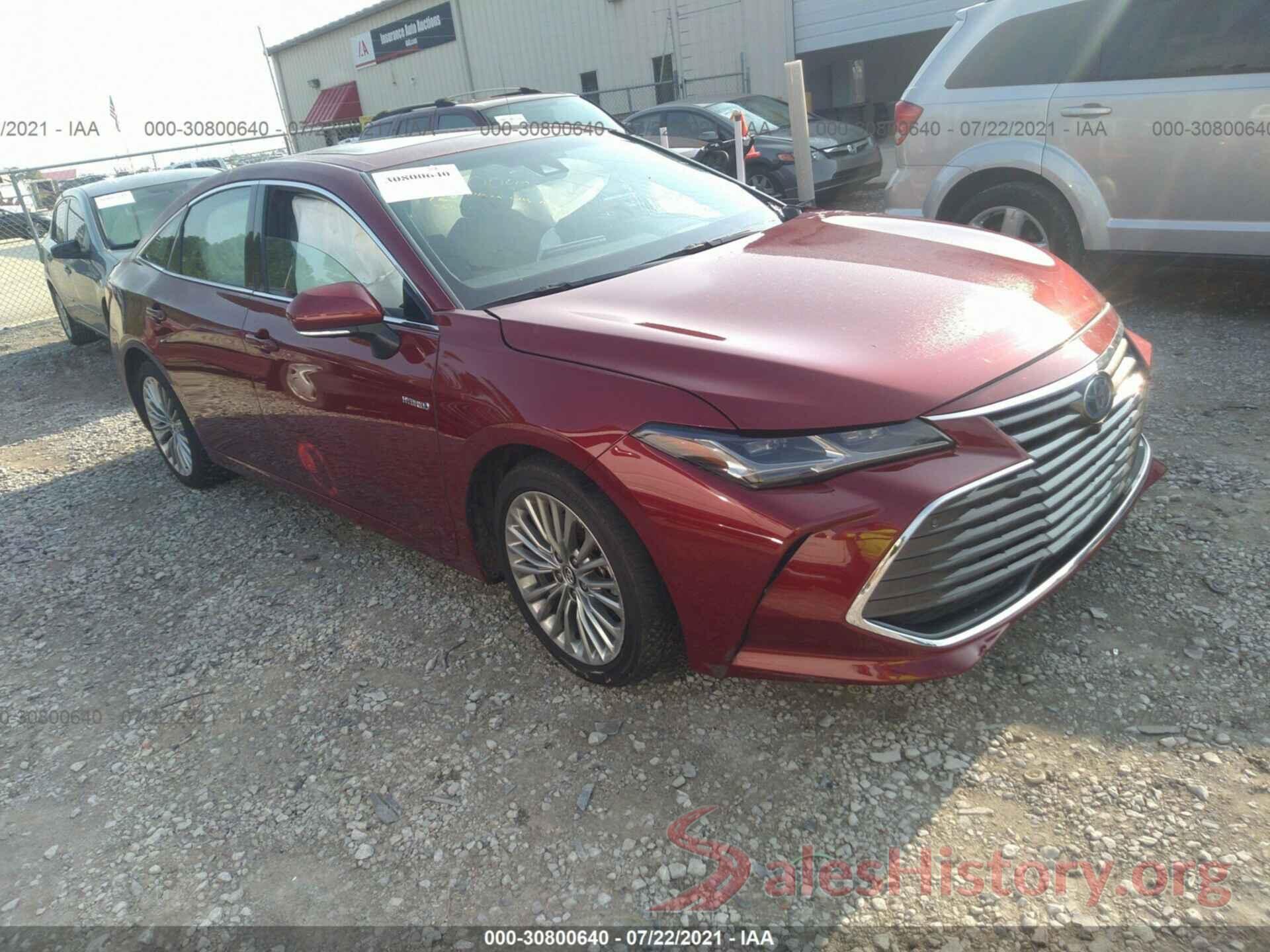 4T1B21FB6KU010508 2019 TOYOTA AVALON