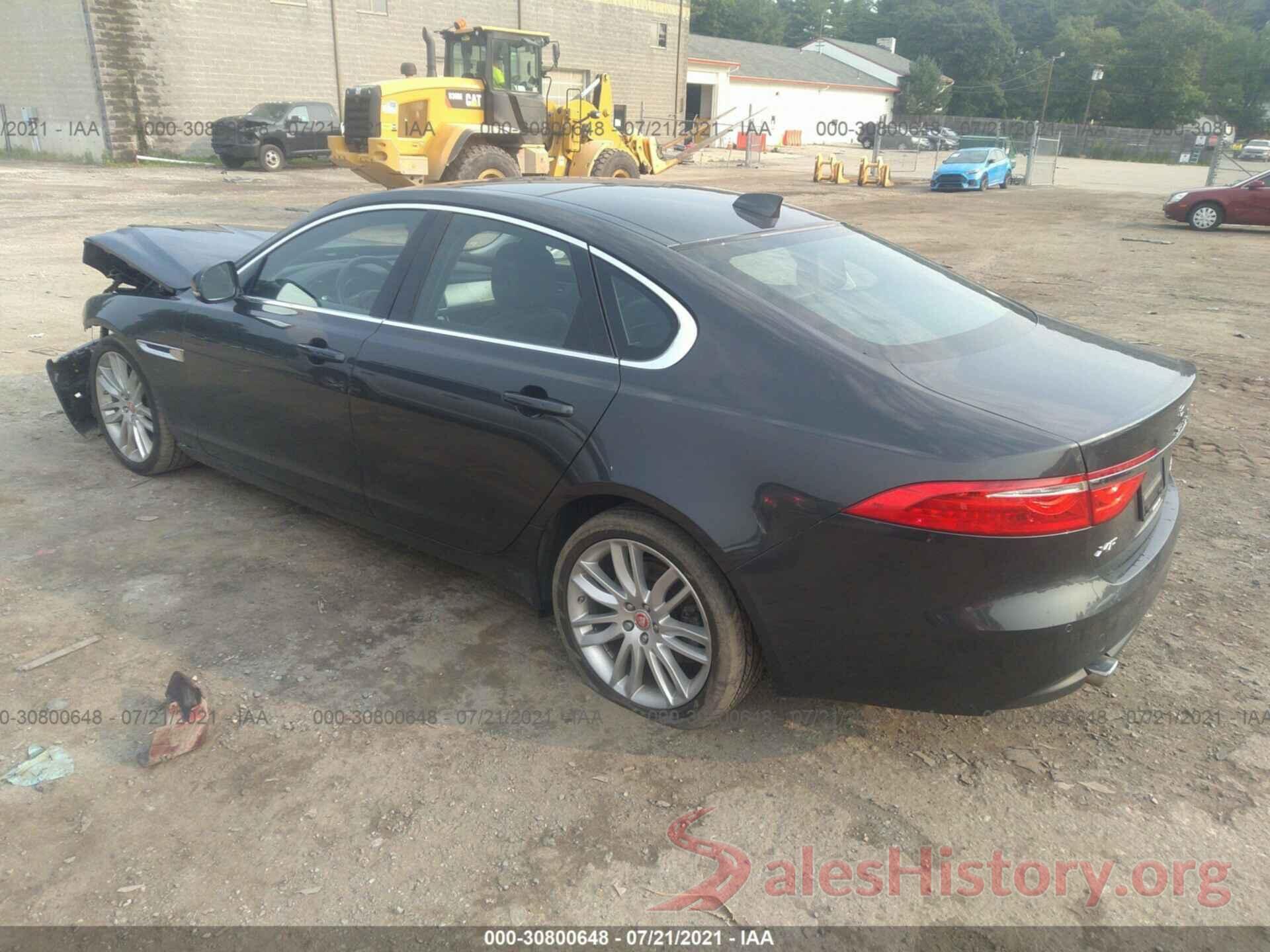 SAJBK4BV9GCY17321 2016 JAGUAR XF