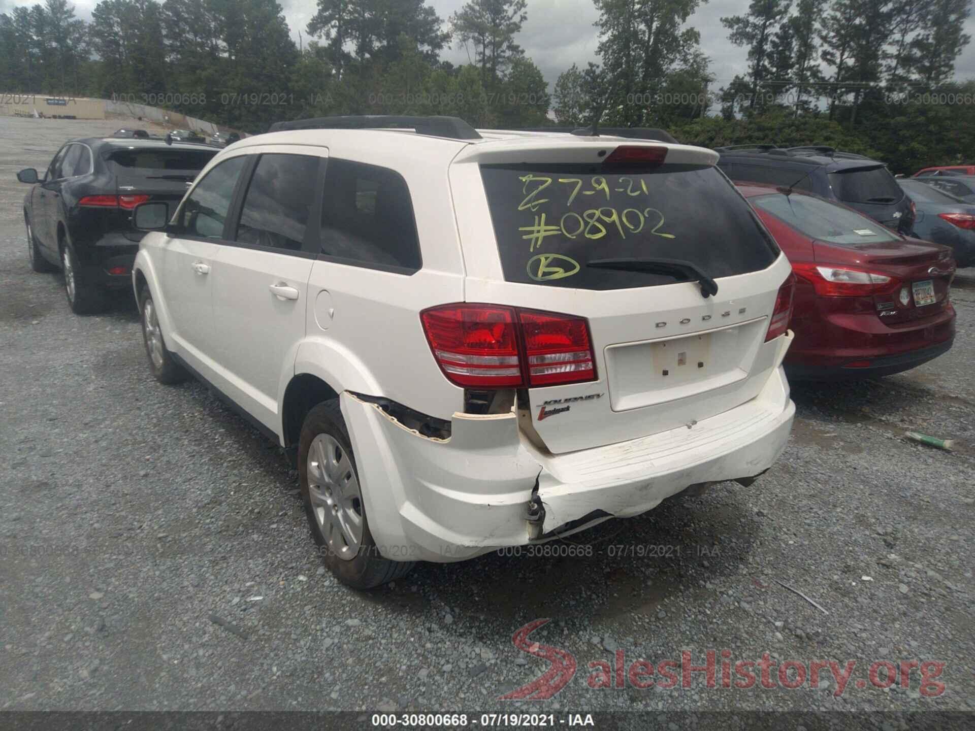 3C4PDCAB2HT708902 2017 DODGE JOURNEY