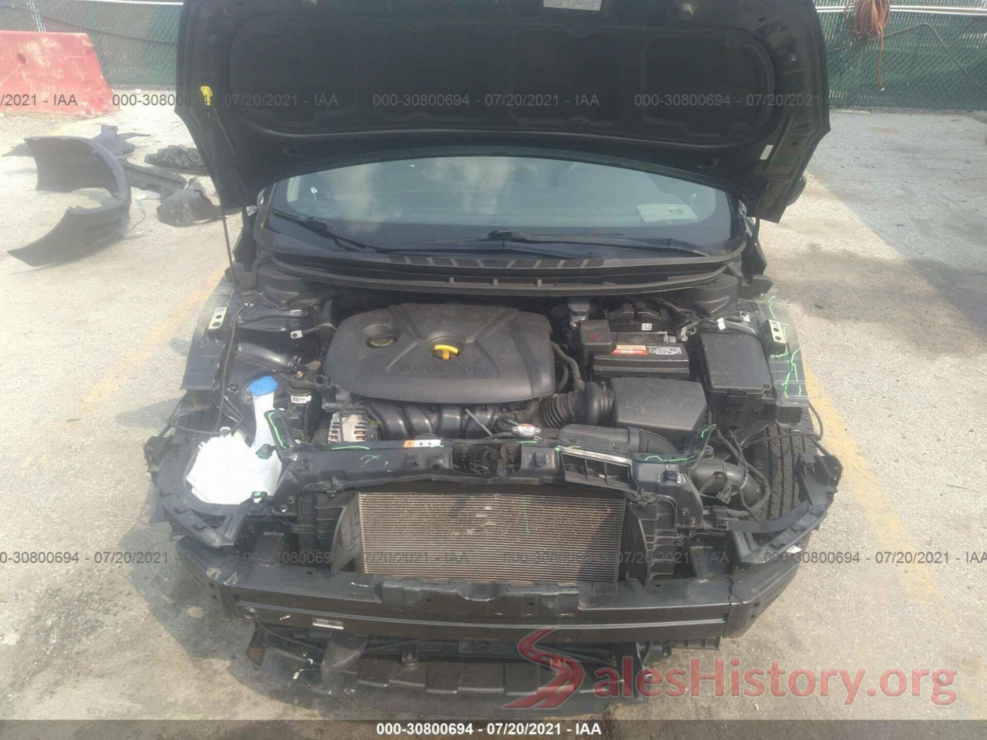 KNAFK4A65G5531381 2016 KIA FORTE