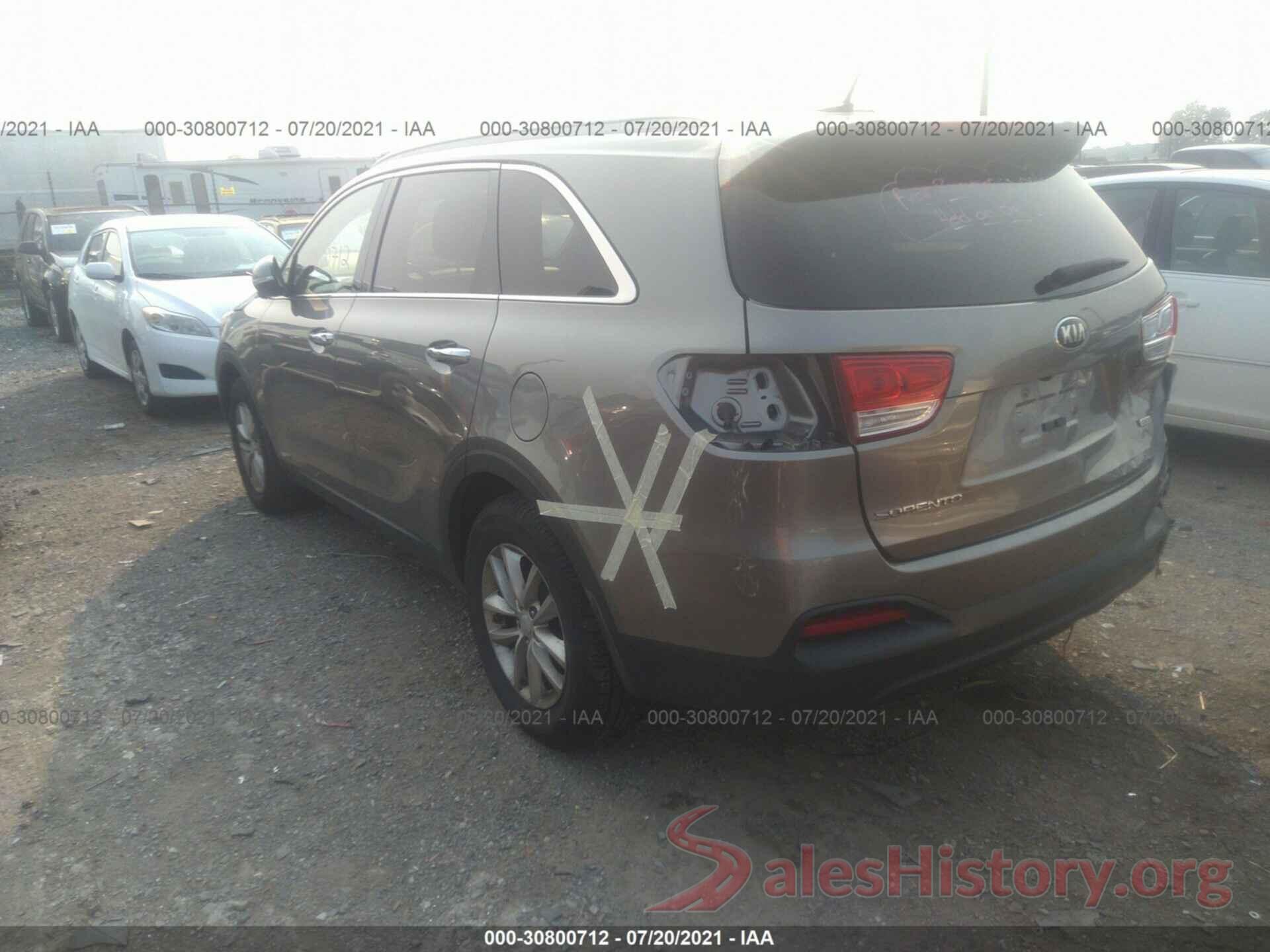 5XYPGDA30GG158952 2016 KIA SORENTO