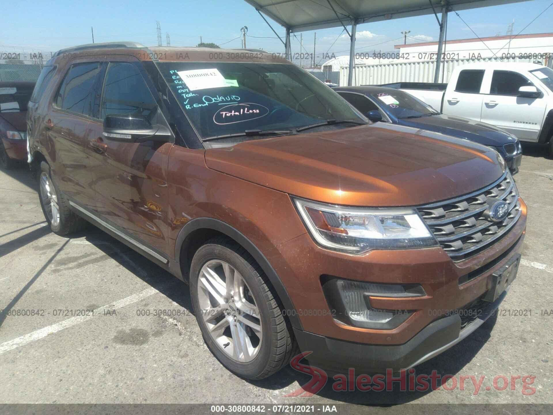 1FM5K7D81HGA23004 2017 FORD EXPLORER